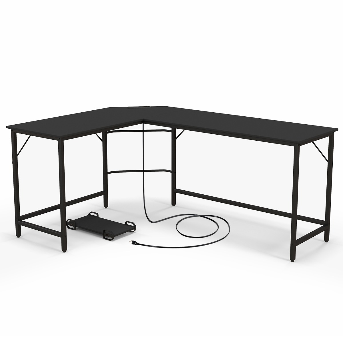 L-kujuline arvutilaud pistikupesaga