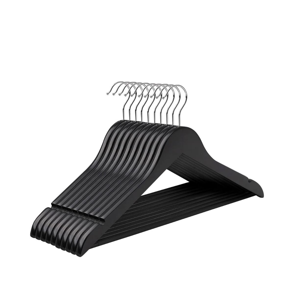 Puidust riidepuud, 20-osaline komplekt, täispuidust riidepuud