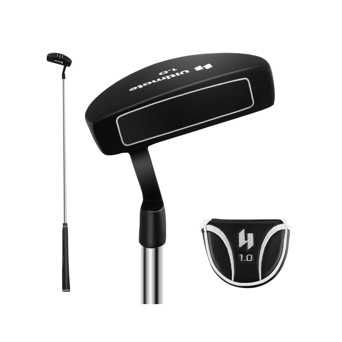 Golfiputter 35" mallet stiilis paremakäeline