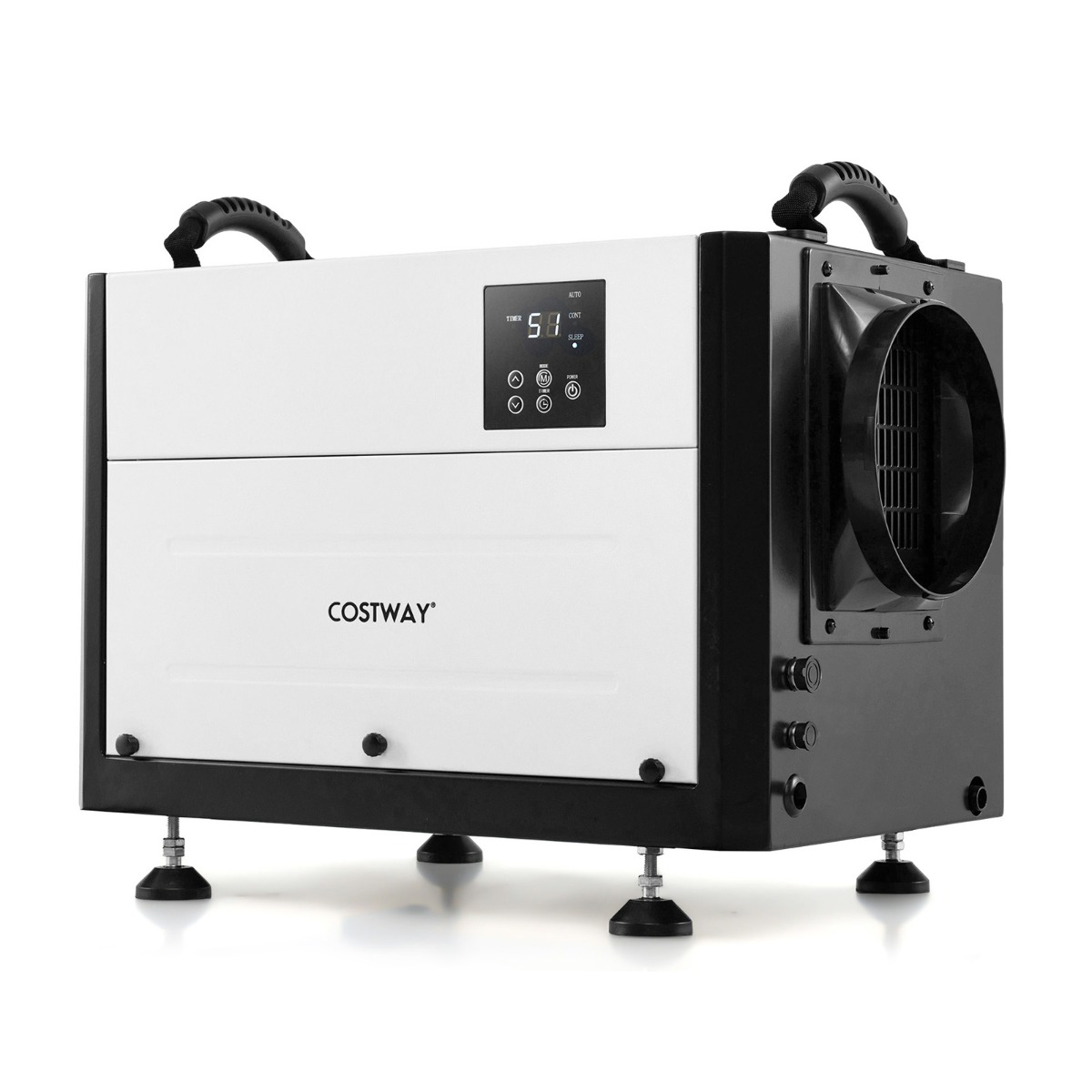 Õhukuivati 3 reiimiga 24h taimeriga ehituskuivati riputatav iseseisev 2-ühes 20-58 lpäev valge