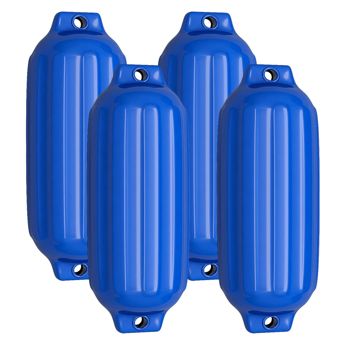 Komplektis 4 paadi poritiiba, pikad poritiivad, kuulporilauad, paadi kokkupõrkekaitse, sillaporitiivad, sinine, 58 x 16,5 cm