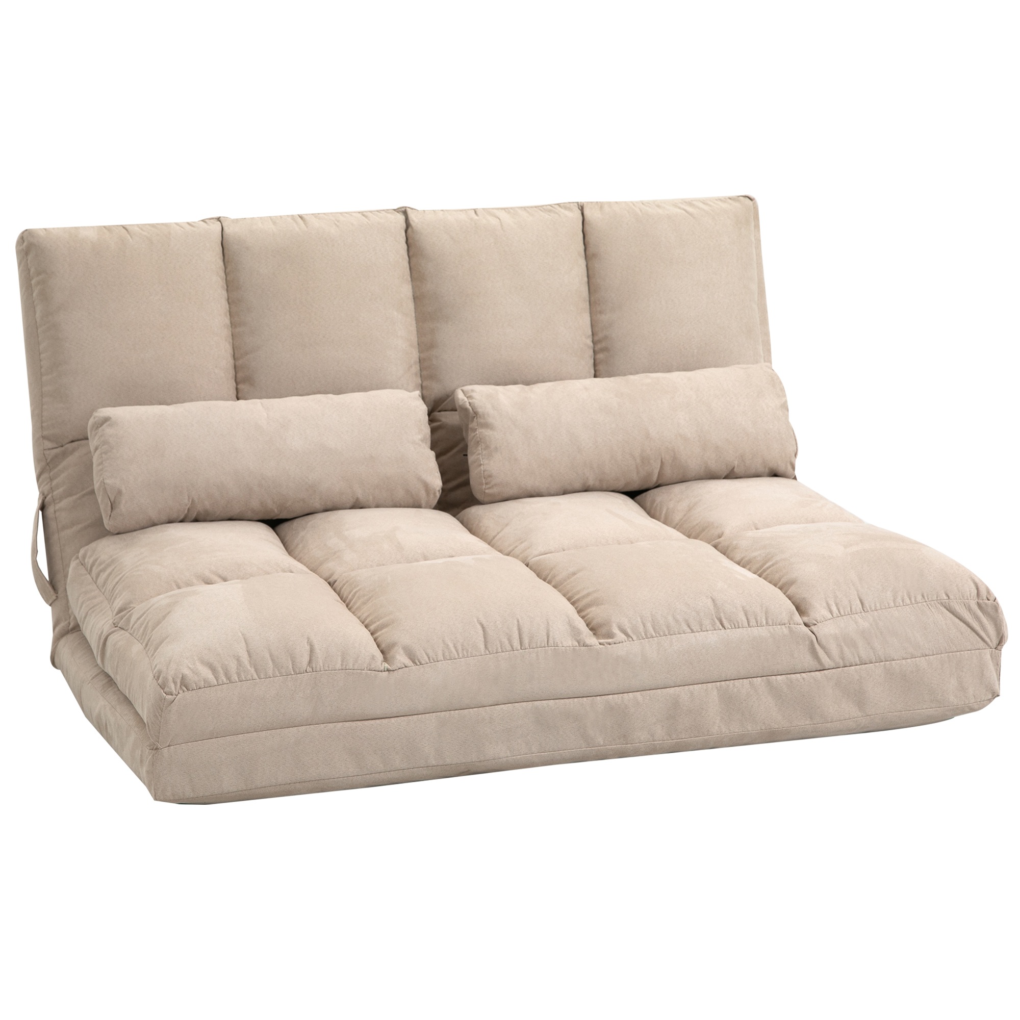 2-ühes põrandatool, reguleeritava seljatoega, 102 x 73 x 60 cm, beež