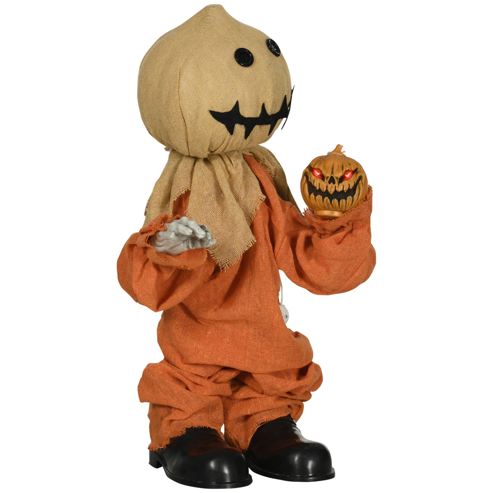 Hernehirmutise halloweeni kaunistus, liigutatav, teeb hääli, töötab patareidega
