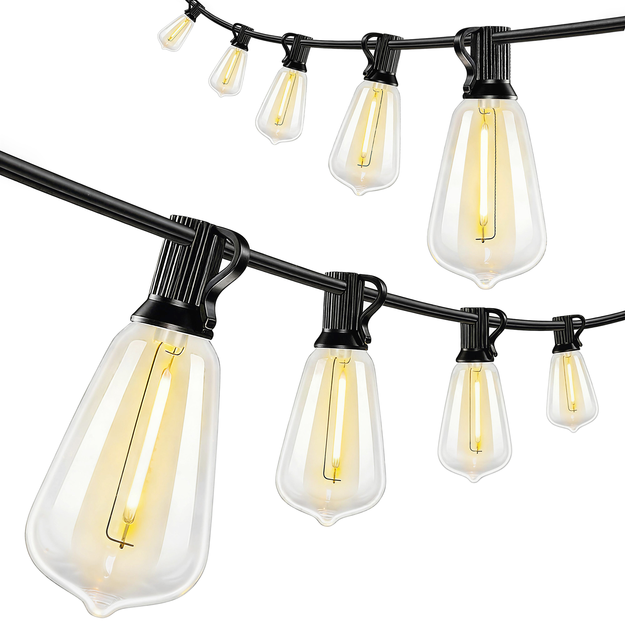 50 LED-kardinat, 18 m ühendatavat valgusketti, IP44 pritsmekindel, sise- ja välistingimustes kasutamiseks