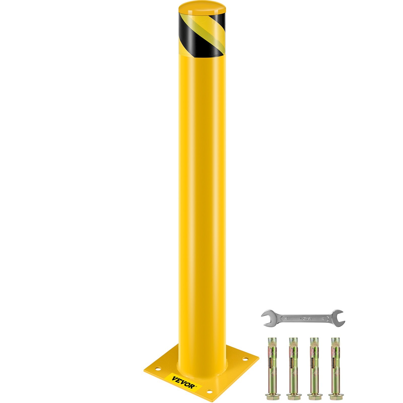 Ohutustõkkepost, ohutustõkkepost, 4-1/5,1 cm välisdiameeter