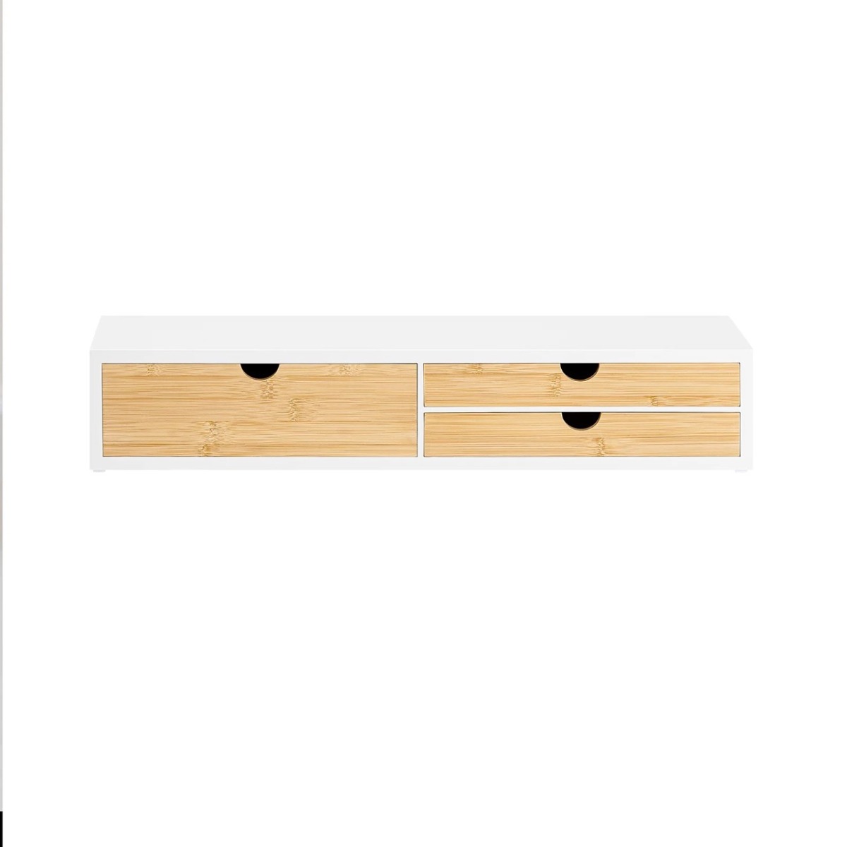 Abilaud monitorile 60x22x11cm valge/beez