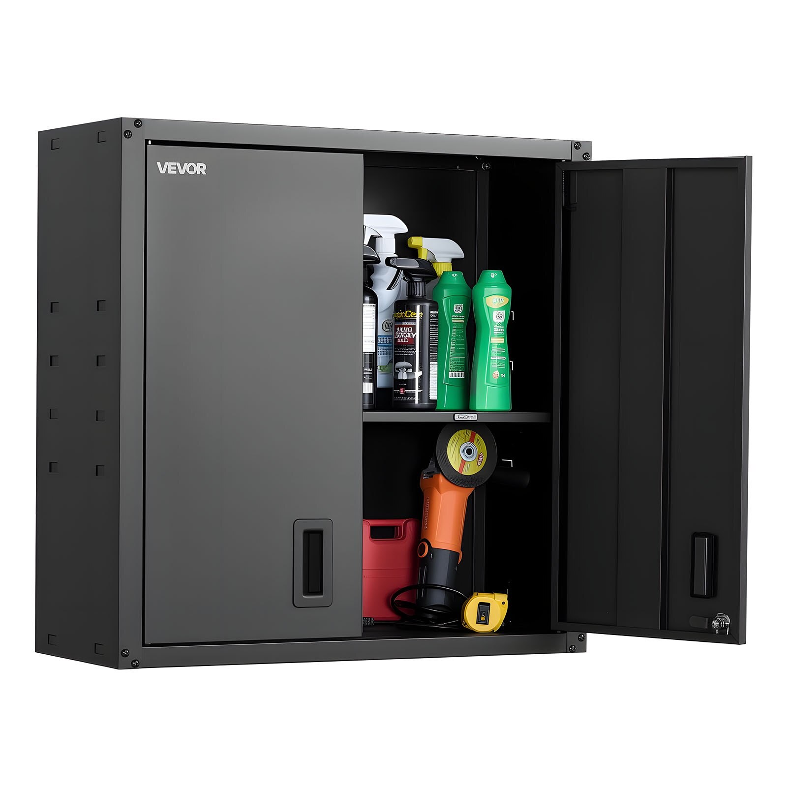 Metallist seinakapp, 76,2 l x 31S x 76,2K cm, keldrisse, kööki