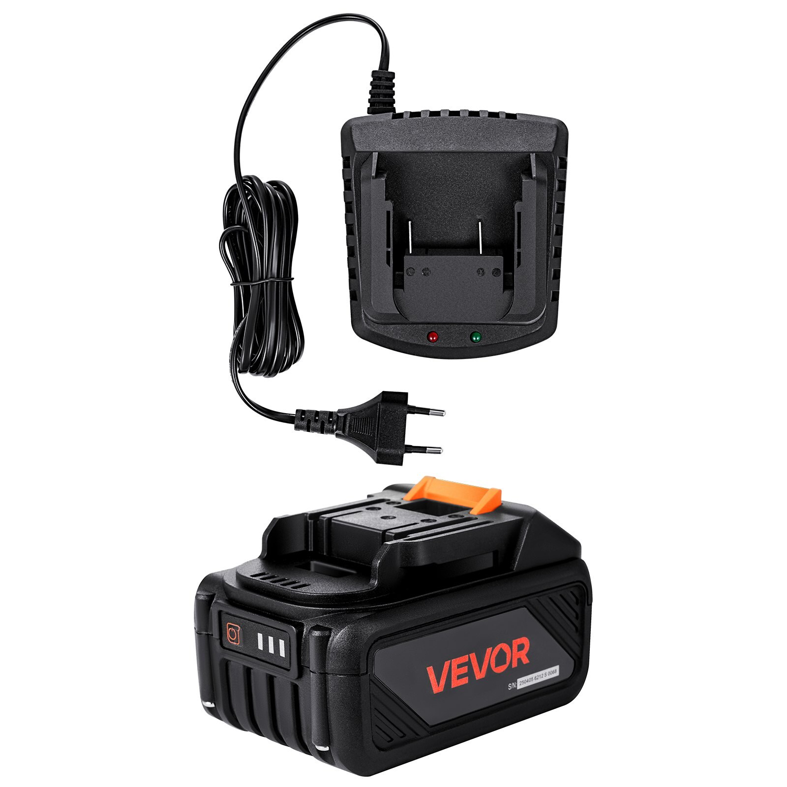 20 V MAX, kaasaskantav aku ja laadija komplekt, AC 220 V, 4.0 Ah liitiumioonaku