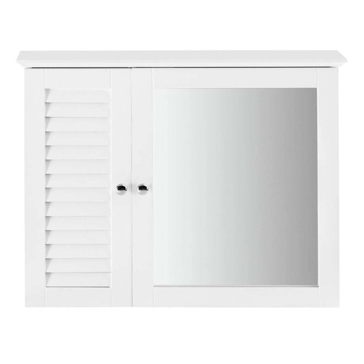 Vannitoa seinakapp peegliga BZR55 valge