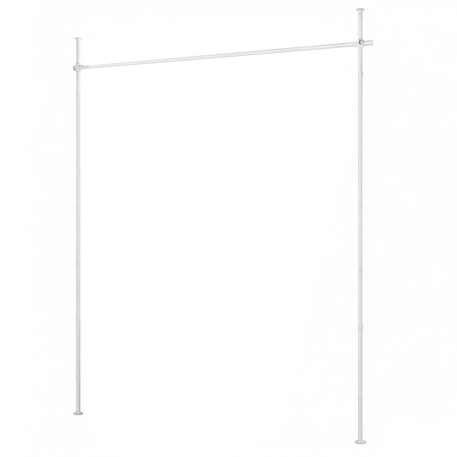 Puurimata kardinapuu, kõrgus 120-314 cm, laius 73-183 cm, ruumijagaja, stabiilne, põrandast laeni pikendatav, valge