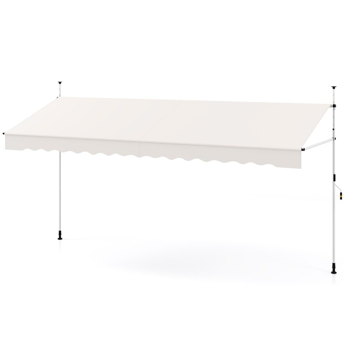 Markiis, 400 x 300 cm, reguleeritava kõrgusega, valge