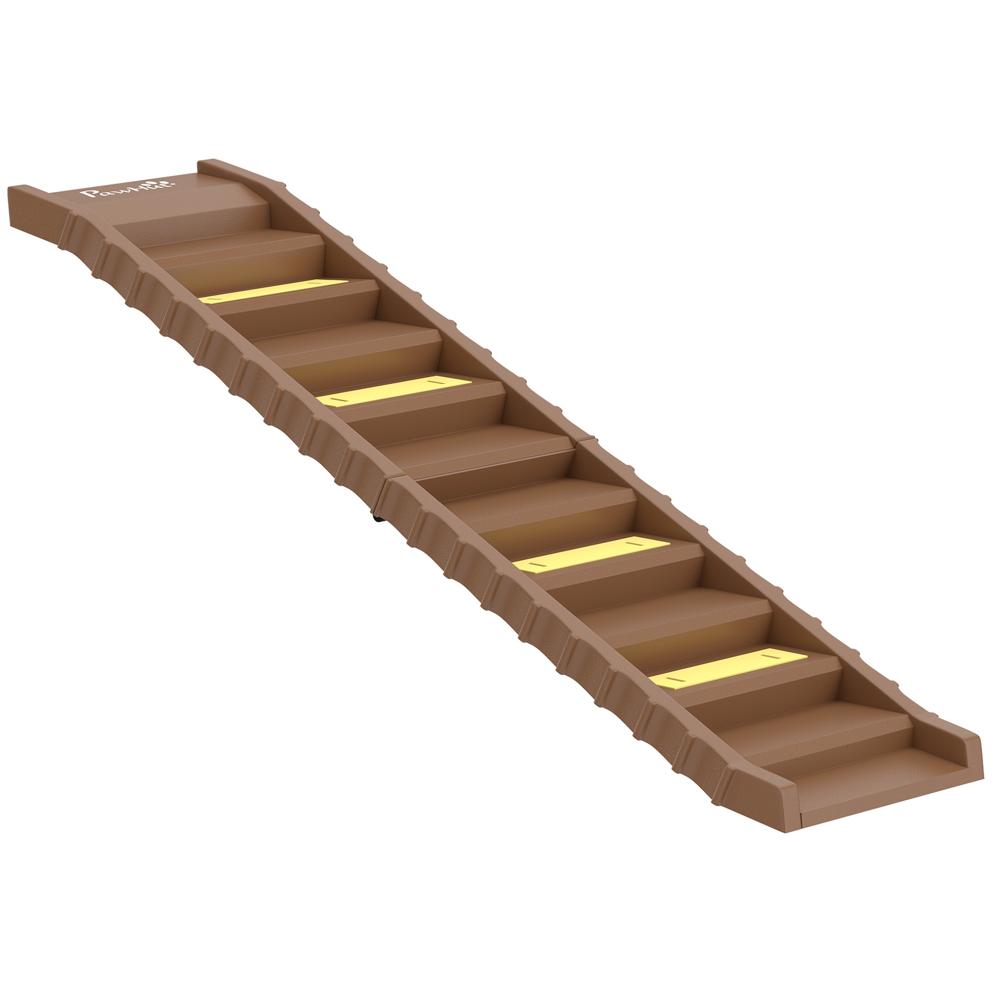 Kokkupandav koeratrepp autole, 10 astmega koeratrepp, libisemiskindel pind, 154x40cm, keskmise suurusega koertele kuni 25kg