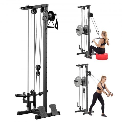 LAT pull down masin, 3-ühes kaablitega masin, seinale kinnitatav disain