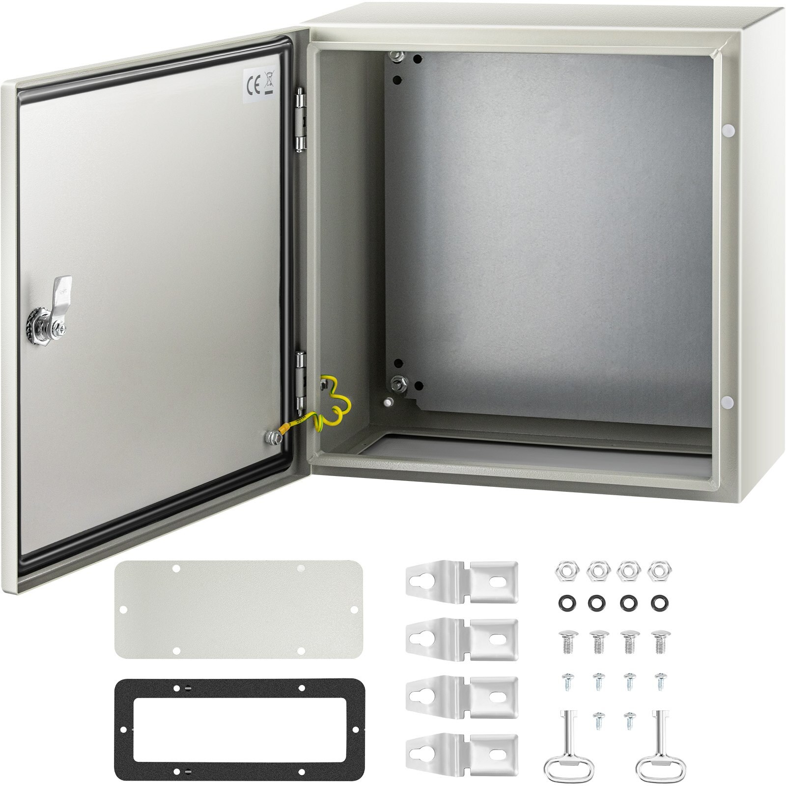 NEMA terasest korpus, 40x40x20 cm NEMA 4X terasest elektrikarp