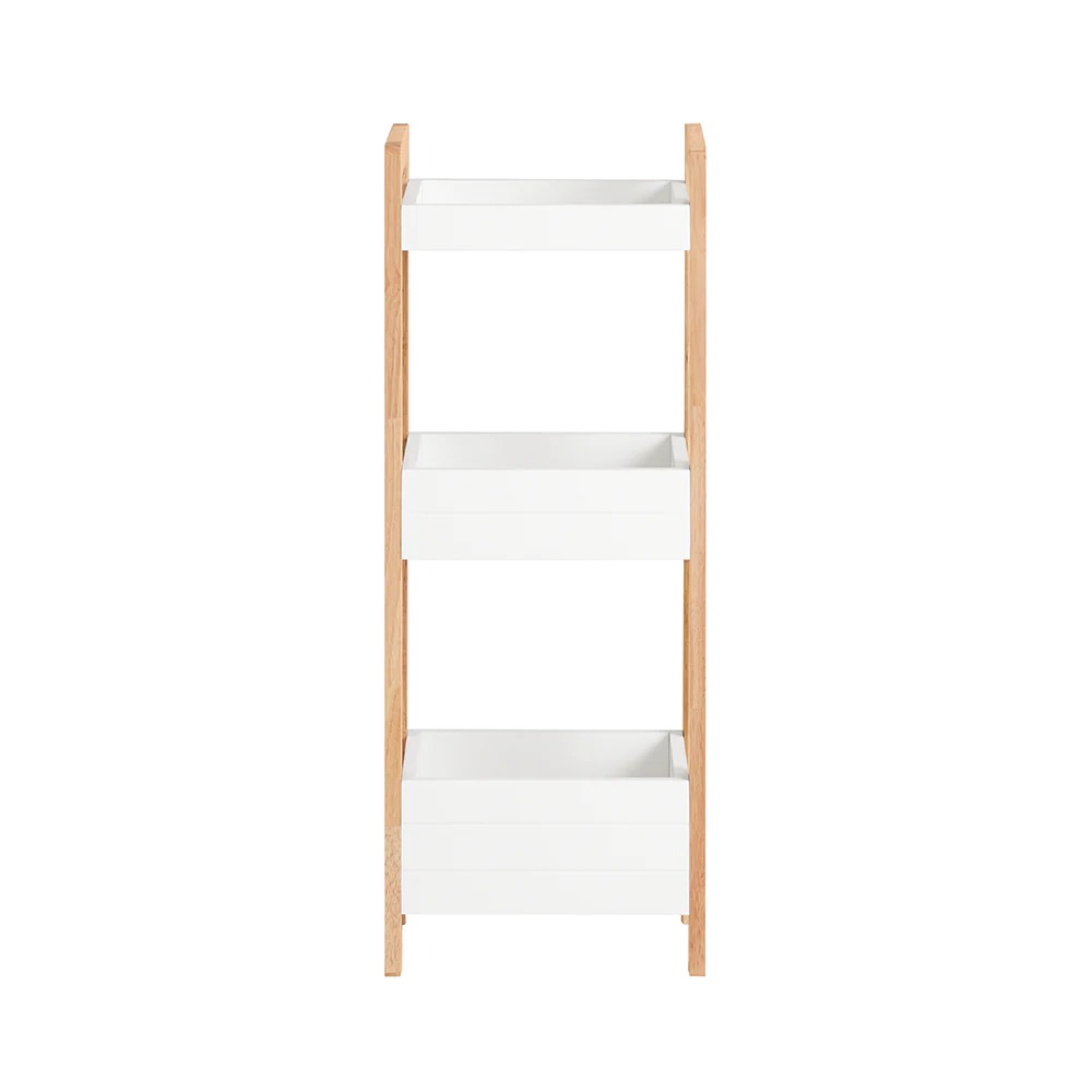 Vannitoa põrandariiul FRG226 valge/beez