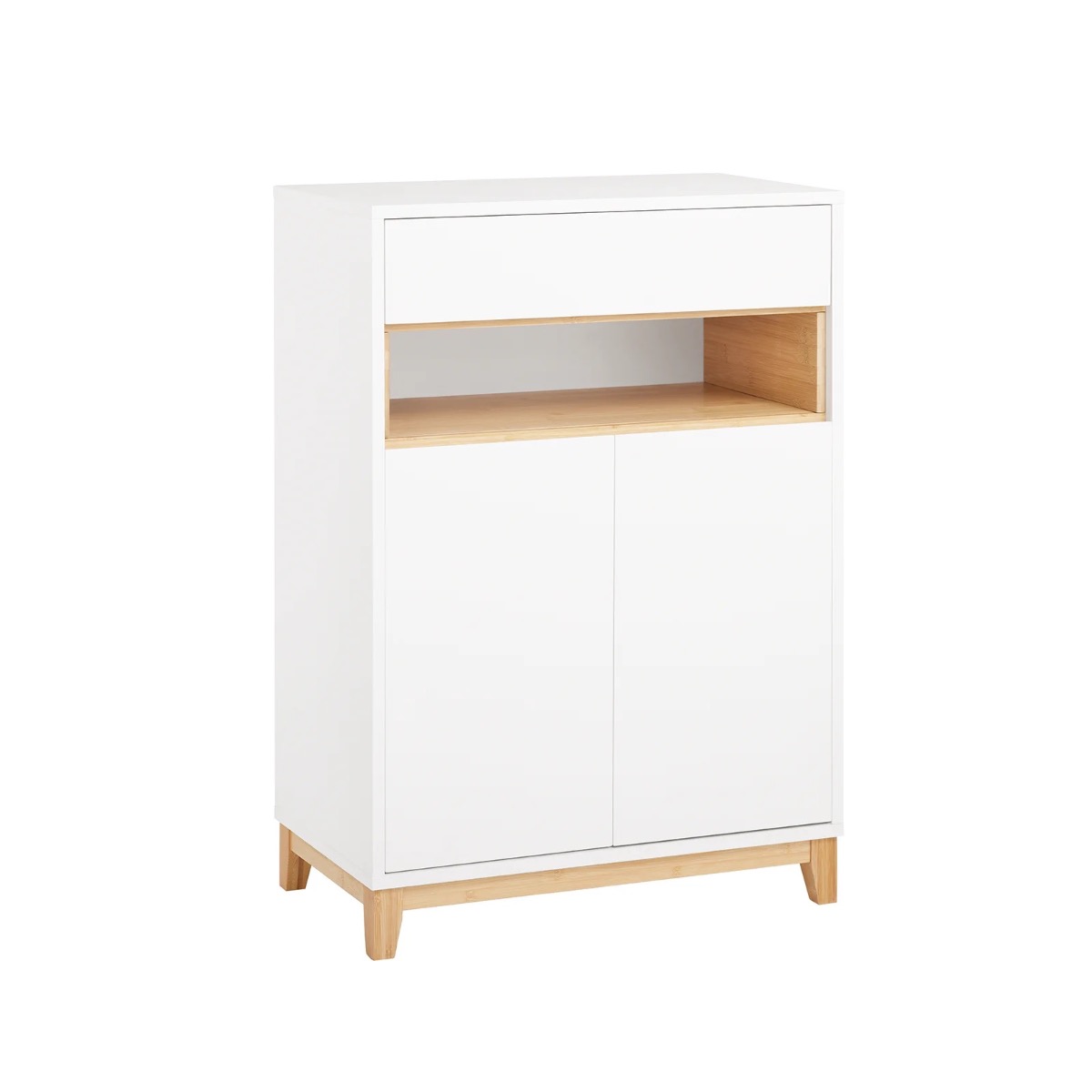 Jalatsikapp / hoiukapp 2 uksega, tammepuidu toonis