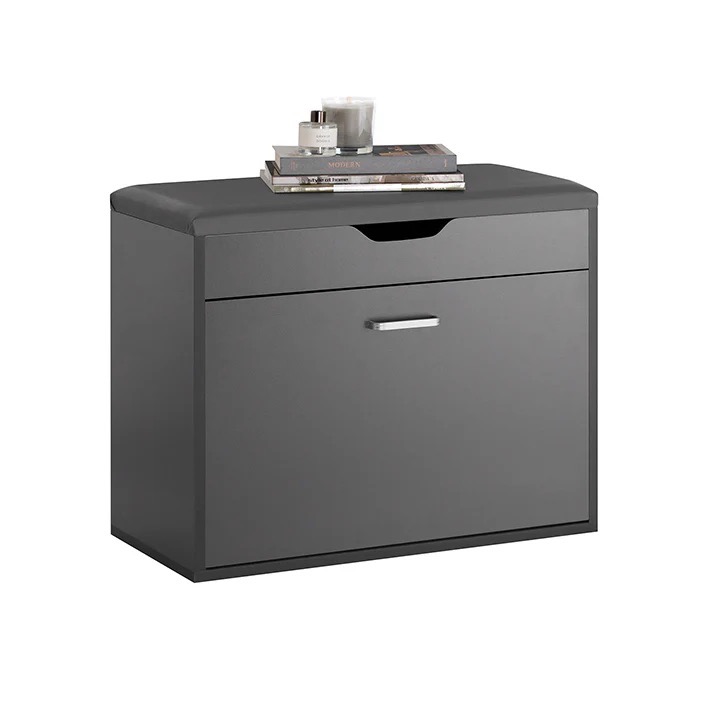 Jalanõudekapp 60x30x50 cm must