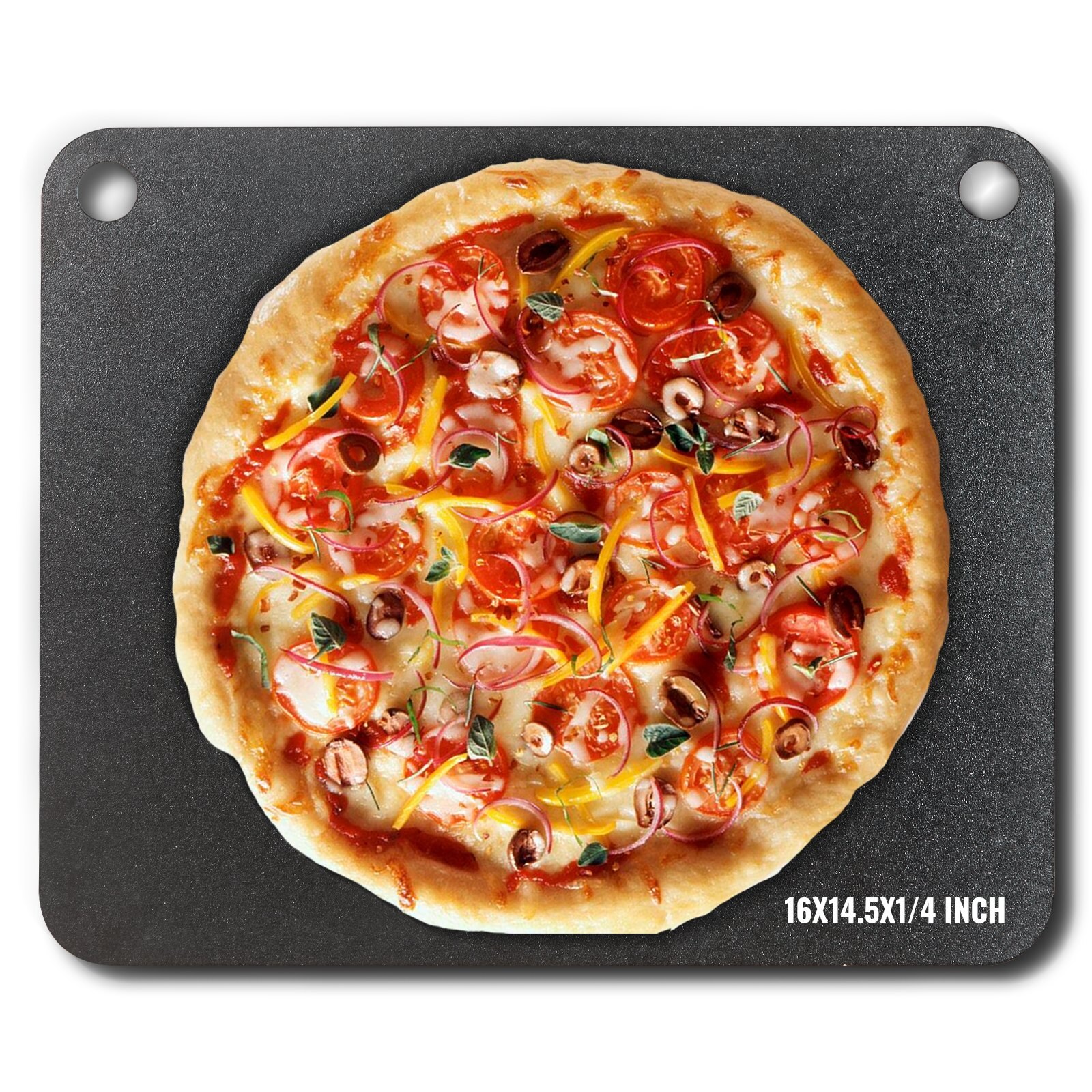 Pitsaterasest, 40,6 cm x 36,8 cm x 1/10,2 cm pitsaterasest plaat ahju jaoks