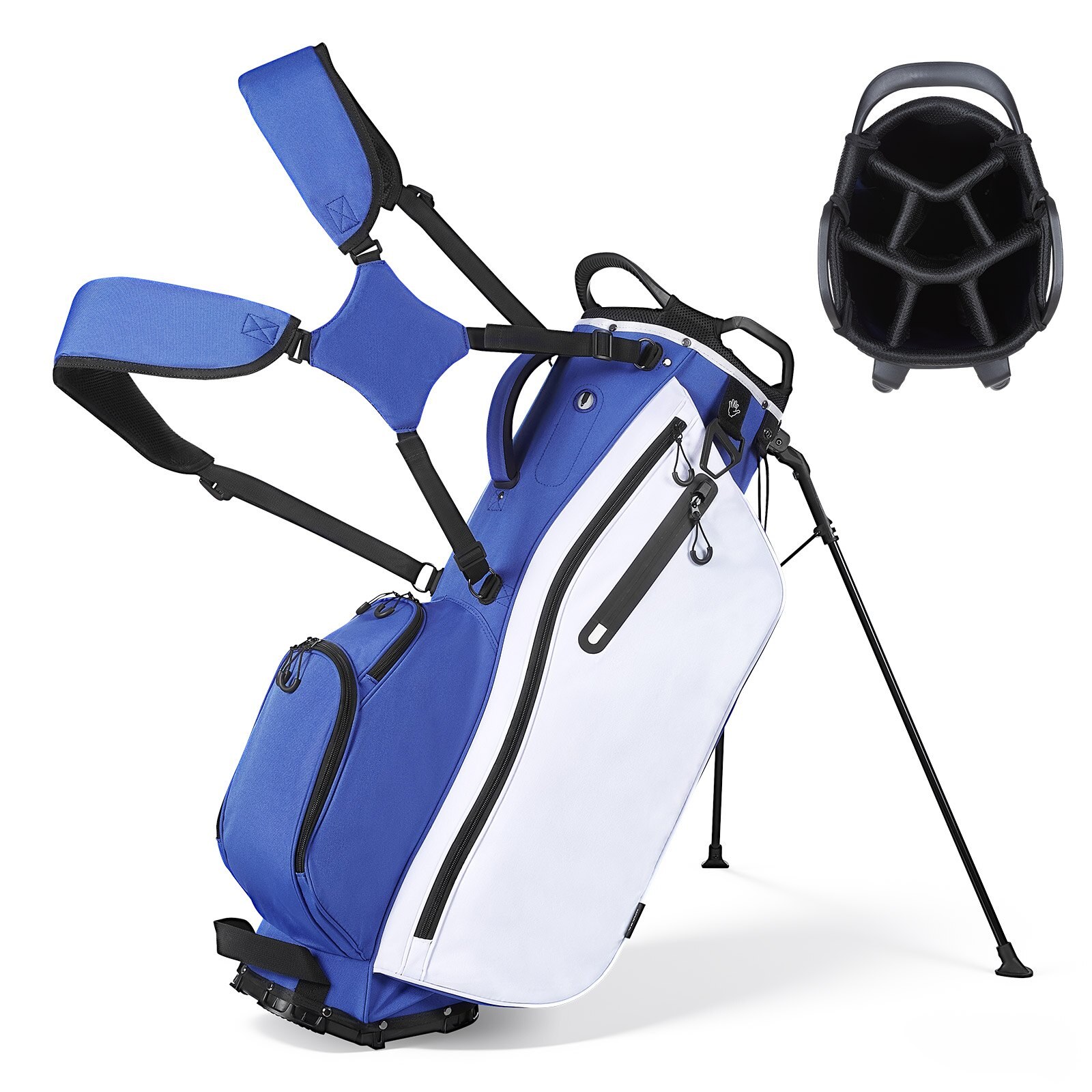 Golfikärukott, 7 lahtriga