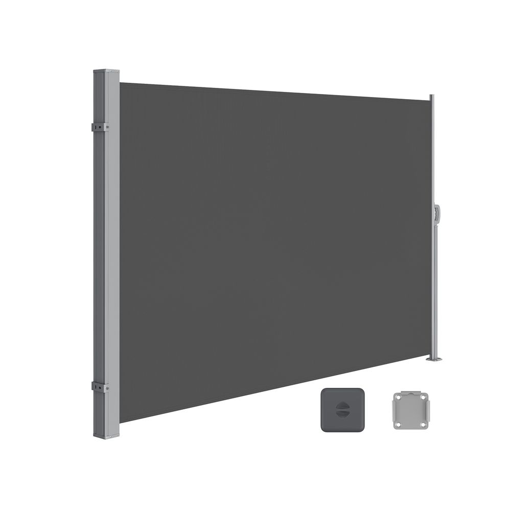 Külgmarkiis 200 x 350 cm tumehall