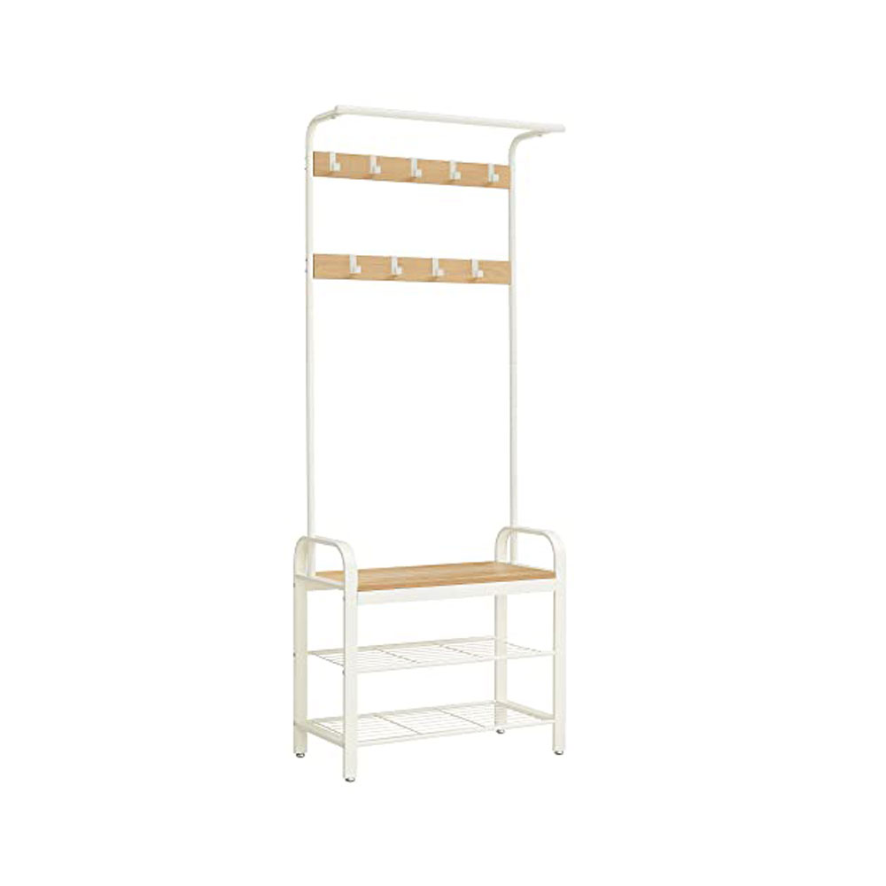 Riidenagi koos kingariiuliga valge/beez