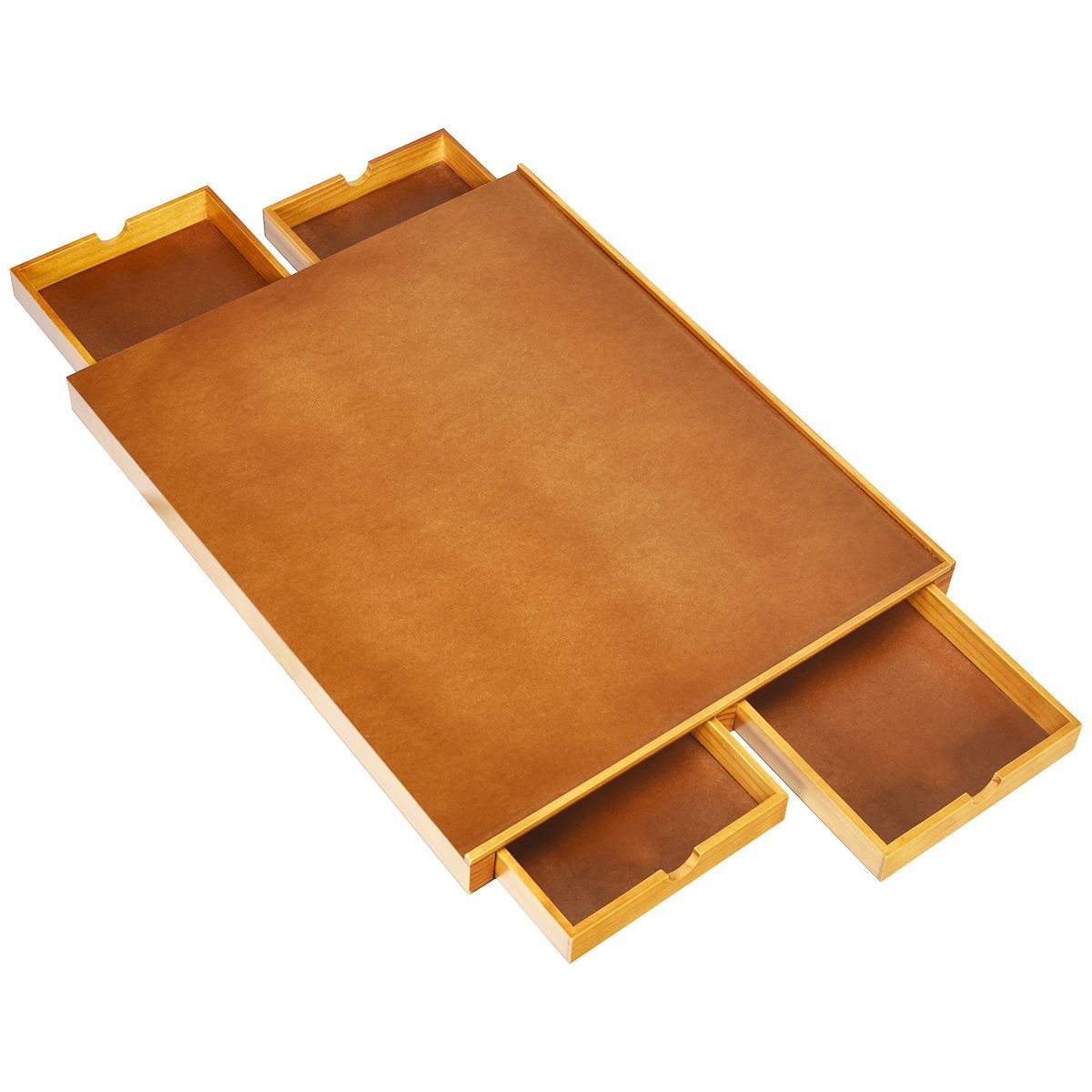 Puslelaud 4 sahtliga puslelaua puit 80 x 65cm