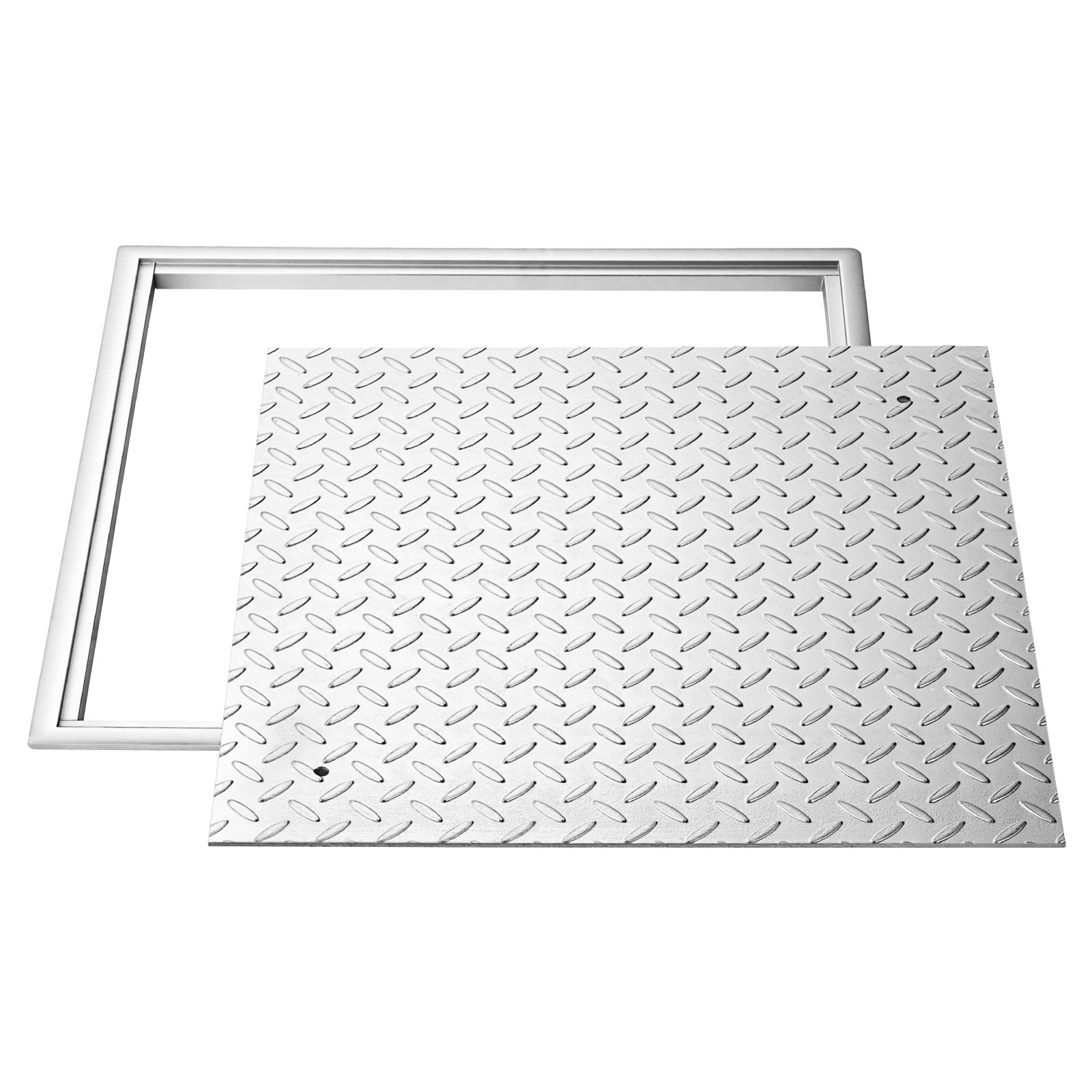 Raamiga kaevukaan, 600 x 600 mm kandiline septikupaagi kaas alusega