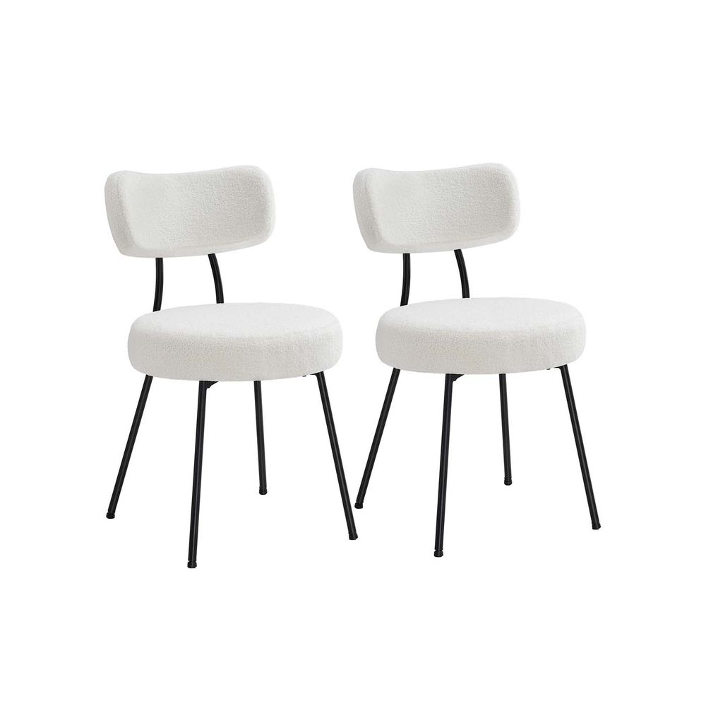 Söögitoolide komplekt 2 tk, köögitool, polsterdatud tool, fliispind, kaarjas seljatugi, terasraam, modernne, tindimust KDC110B01