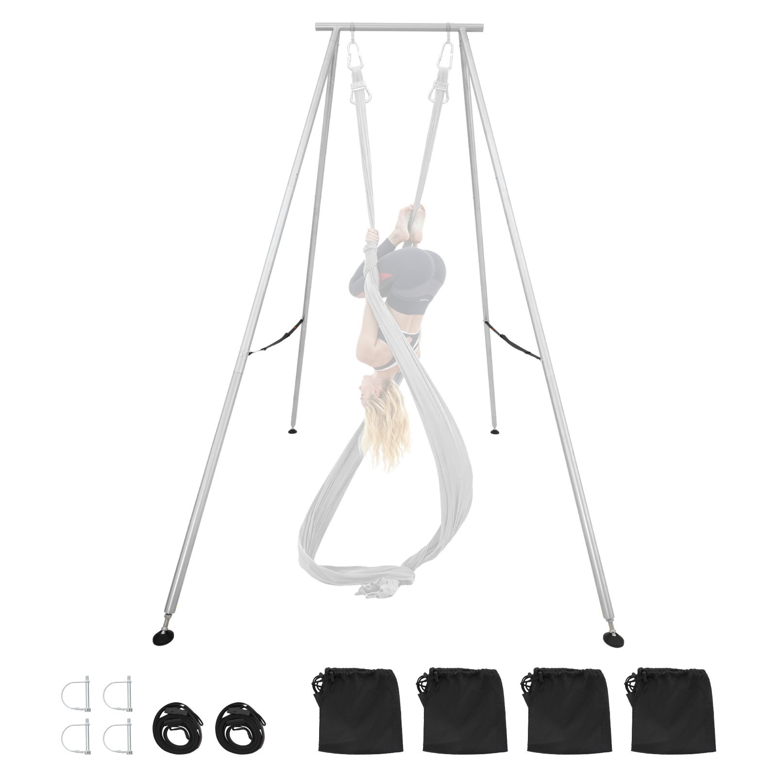 Joogaaluse raam, 3 m pikkune kiikjalg, max 250 kg koormus, kolmnurkne struktuur