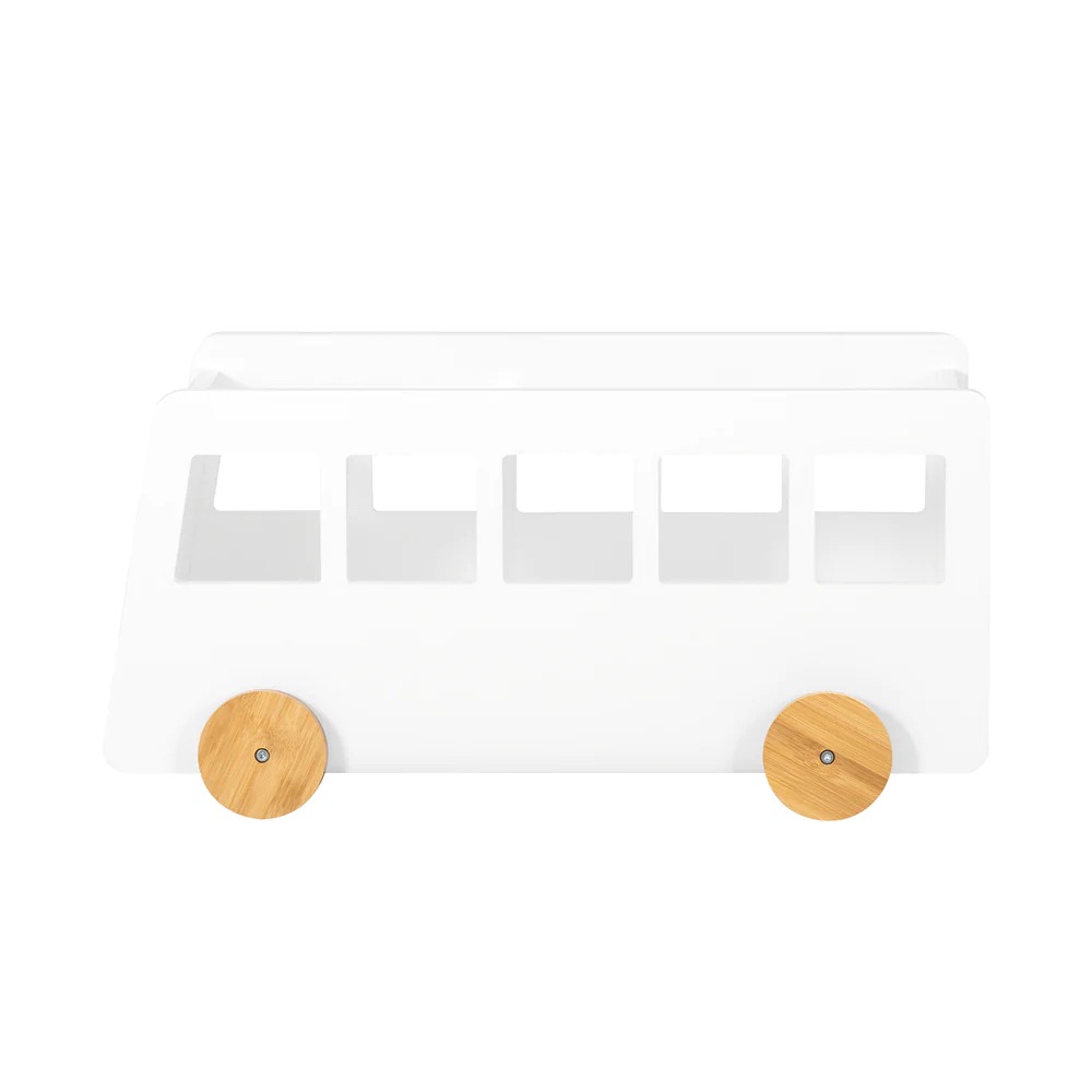 Lastetoa mänguasjakast KMB41 valge/beez