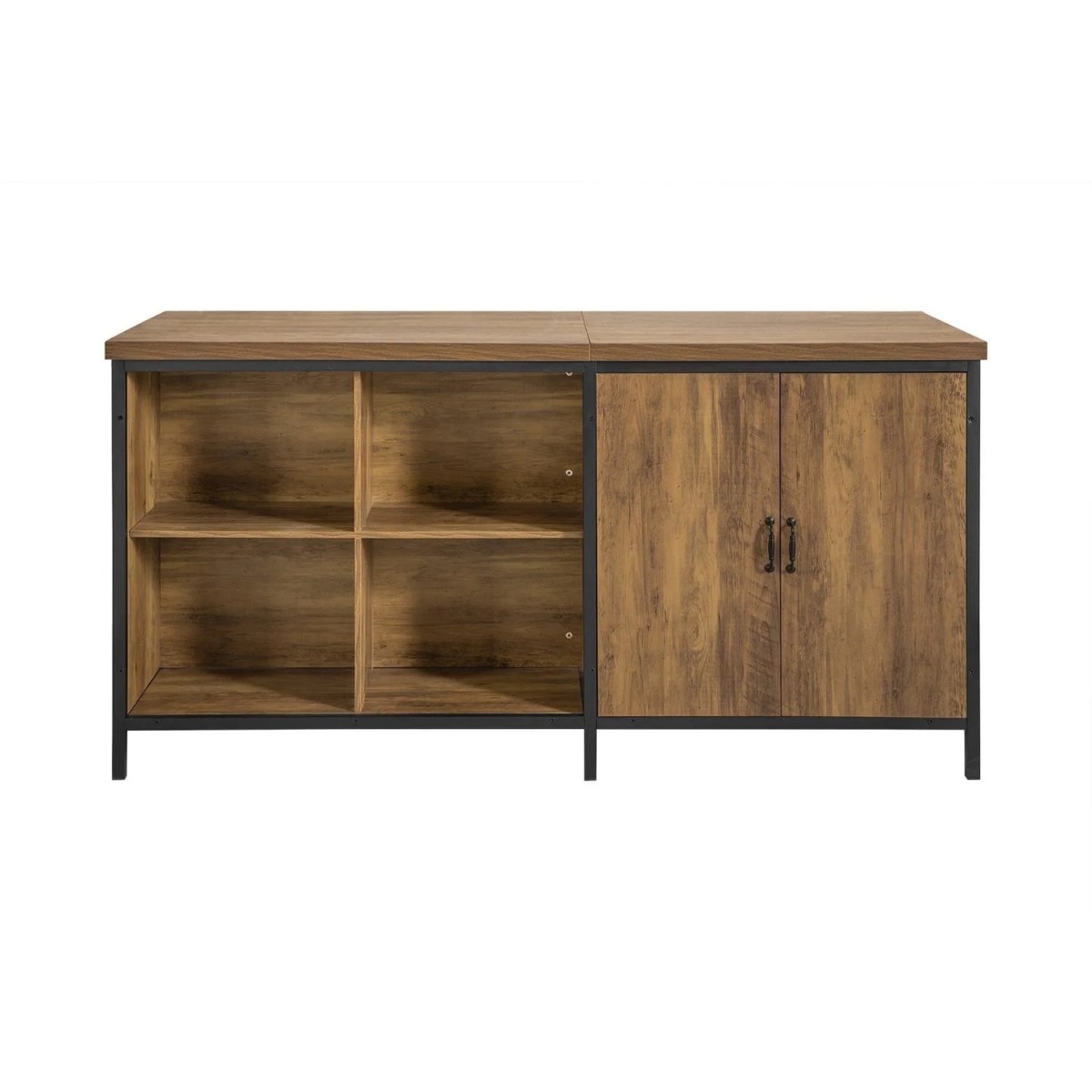 Köögisaar KNL01 pruun/must