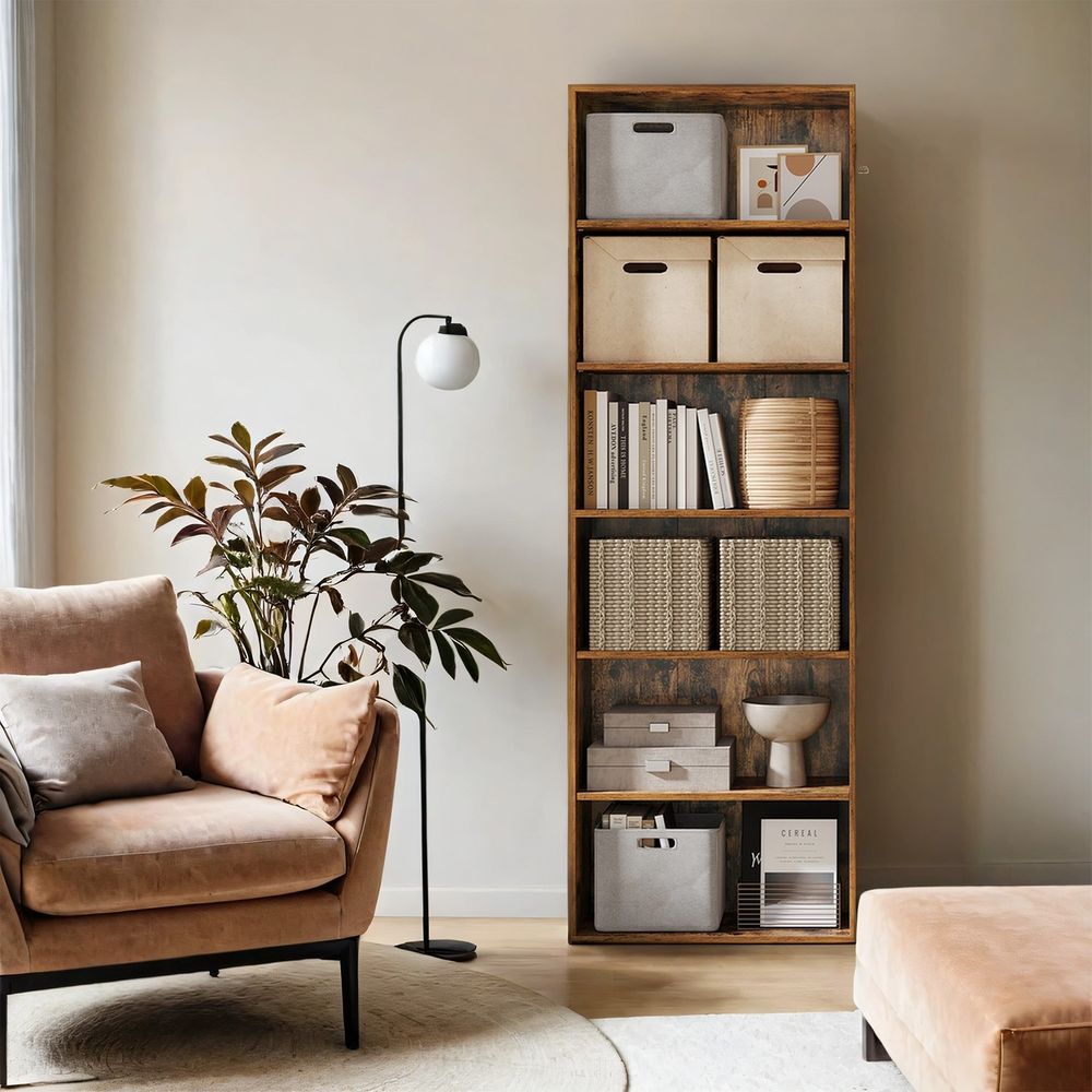 Raamaturiiul, riiul 3 sektsiooniga, põrandariiul, reguleeritavate riiulitega, elutuppa, lastetuppa, kontorisse