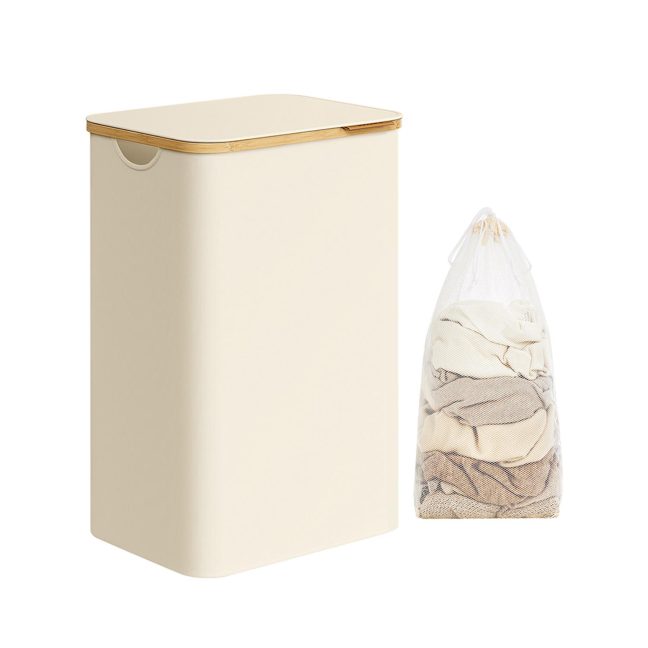 Pesukorv, pesukoguja kaanega, 65 L