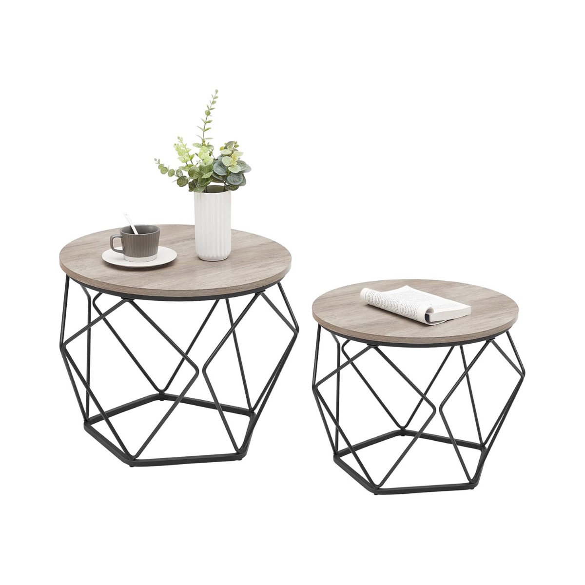 Väike diivanilaud 2-osaline komplekt