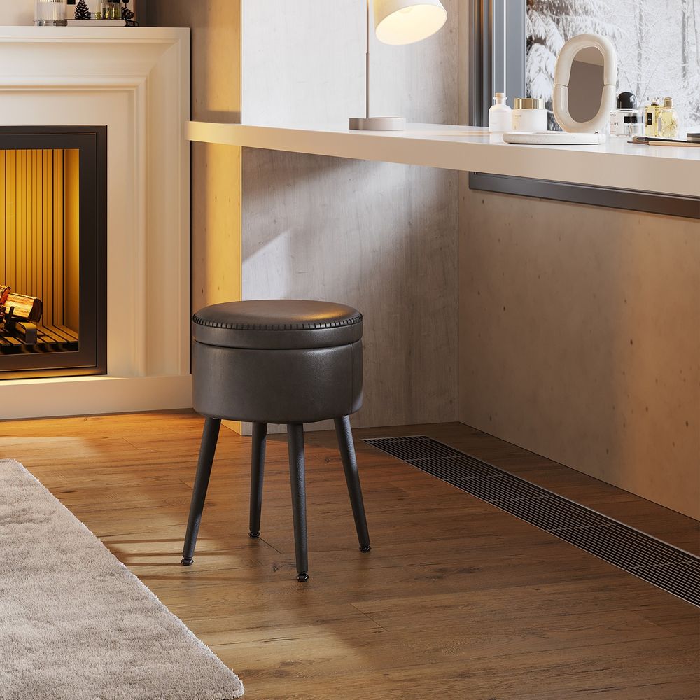 Ümmargune istmepukk tualettlaua taburet Ottomaan 