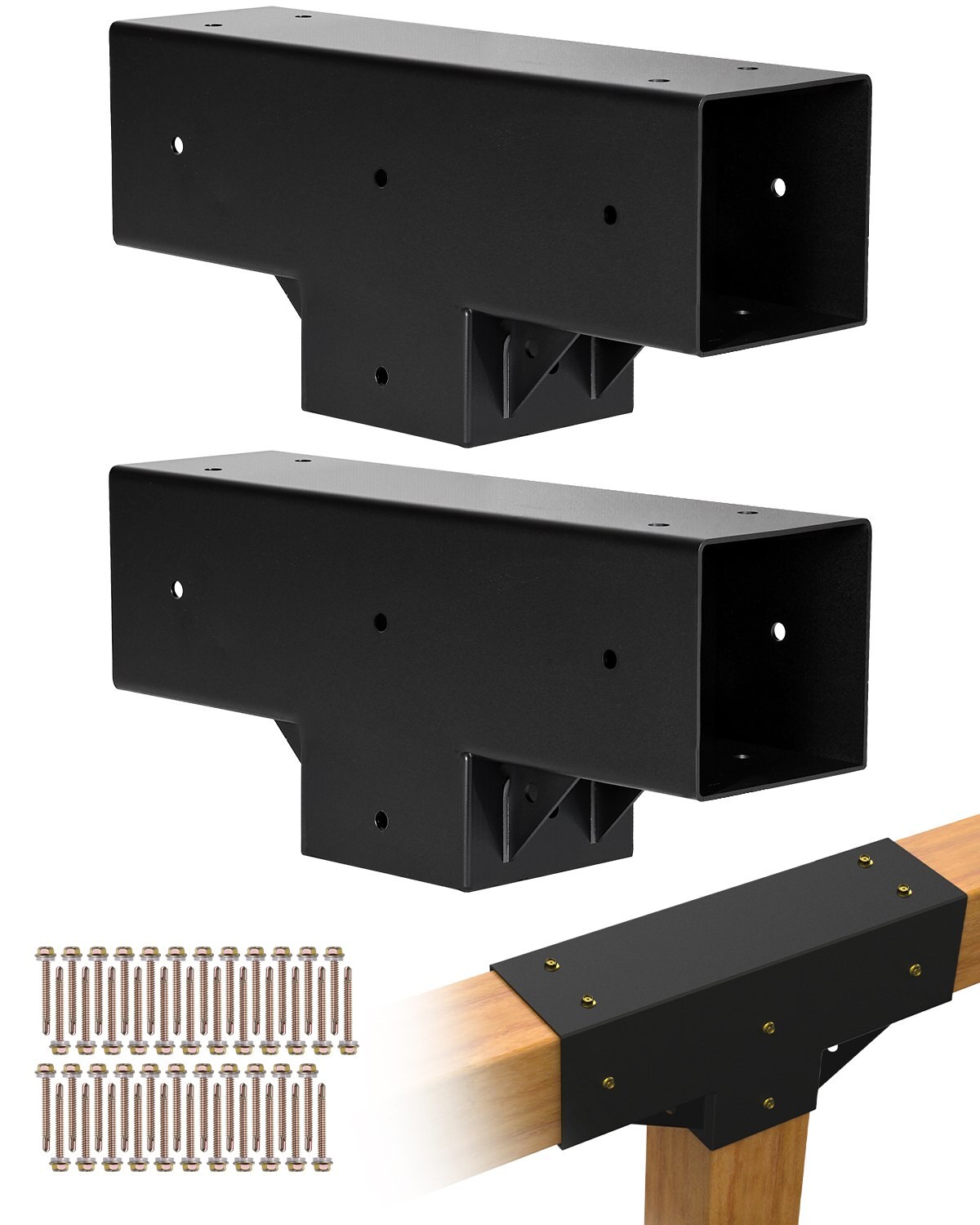 Pergola komplekt 2-pakk, T-kujuline 4x4 (tegelik 92 x 92 mm)