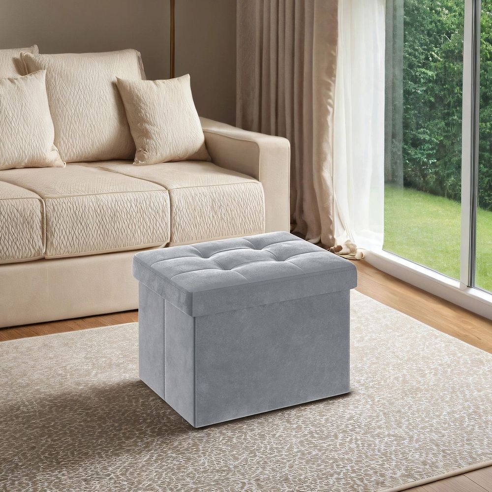 Sametist hoiupingiga istmepink, kokkupandav istmekast, kaanega hoiukast