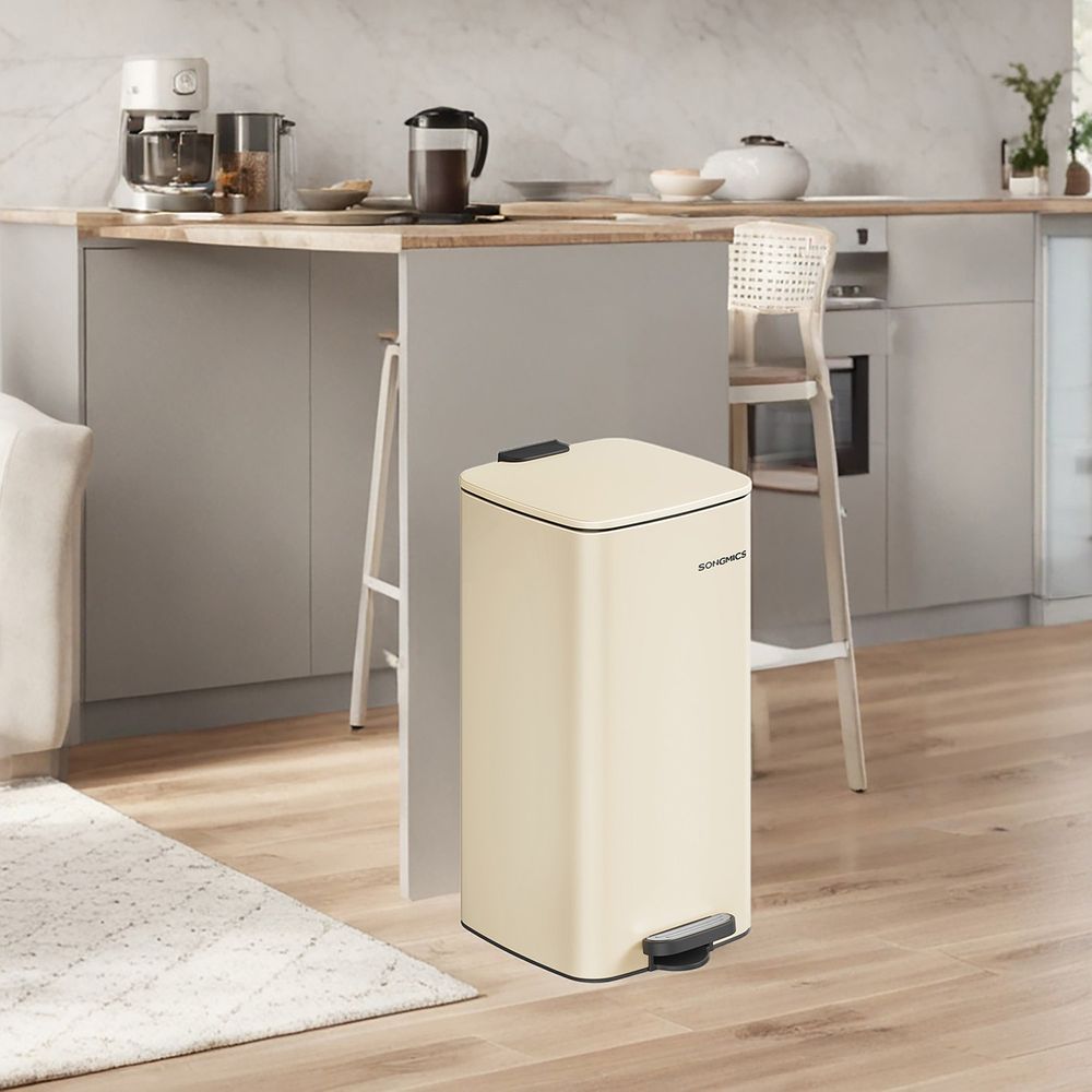 Prügikast köök, 30 liitrine prügikast, pedaaliga prügikast