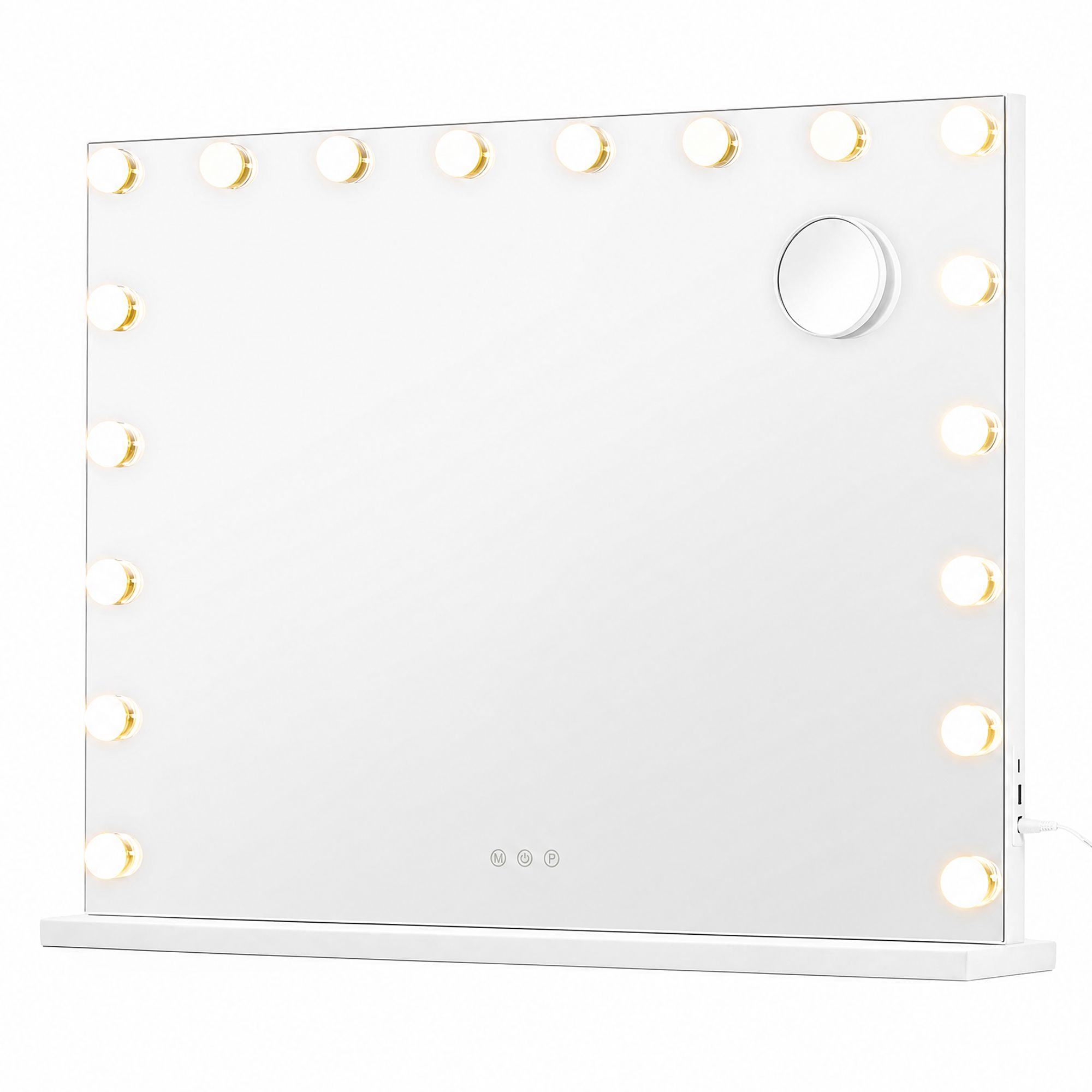Hollywoodi meigipeegel 18 hämardatava LED-tulega