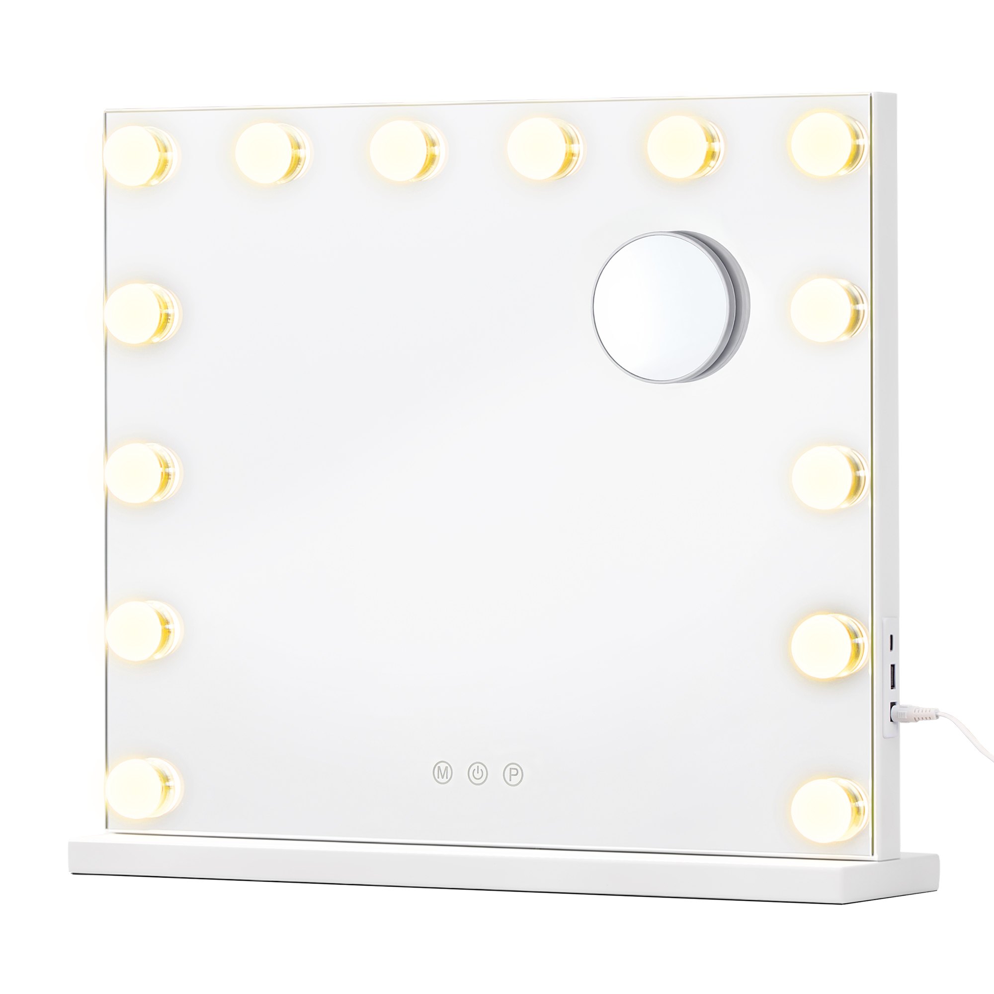 Hollywoodi meigipeegel 14 hämardatava LED-tulega