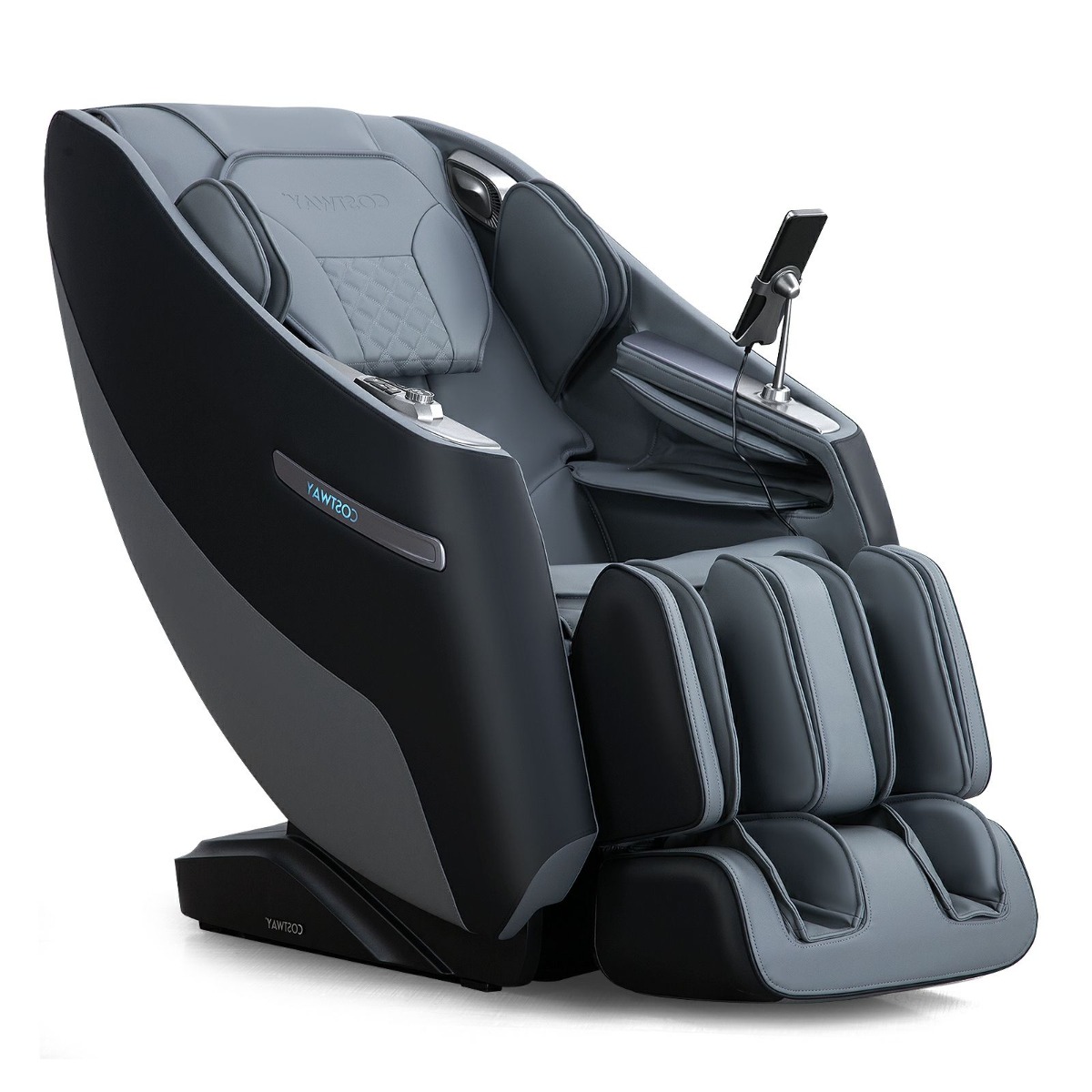 Zero Gravity SL Track Shiatsu massaažitool soojenduse ja õhurõhumassaažiga, must