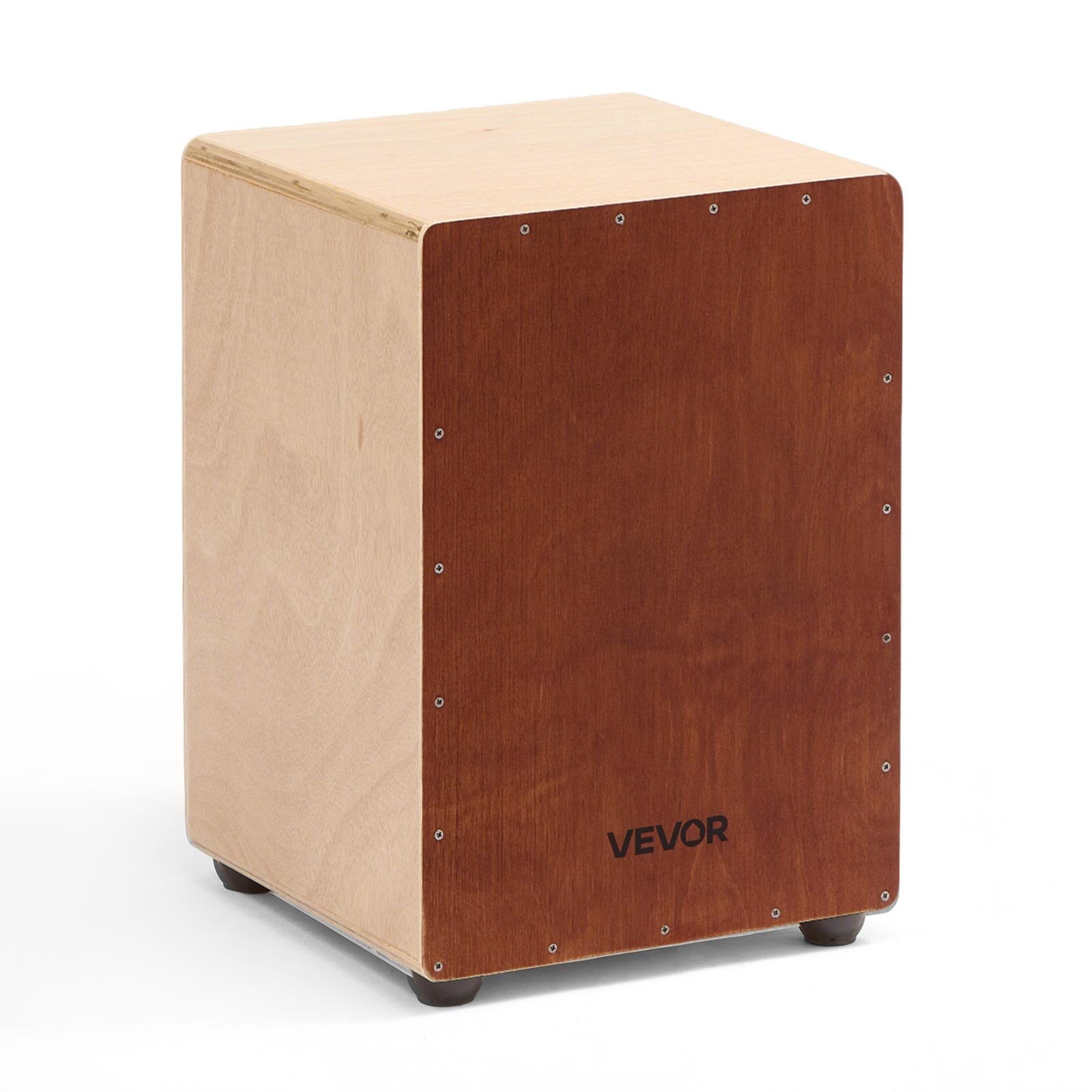 Cajon Box Trumm, sisemiste tõmblukkudega, kerge puidust löökpillikarp