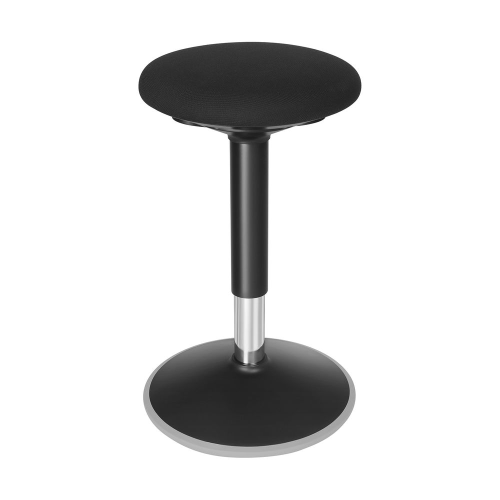 Kontoritool, ergonoomiline töötool, istmetool, 360° pöörlev tool, reguleeritava kõrgusega 50–65 cm, must