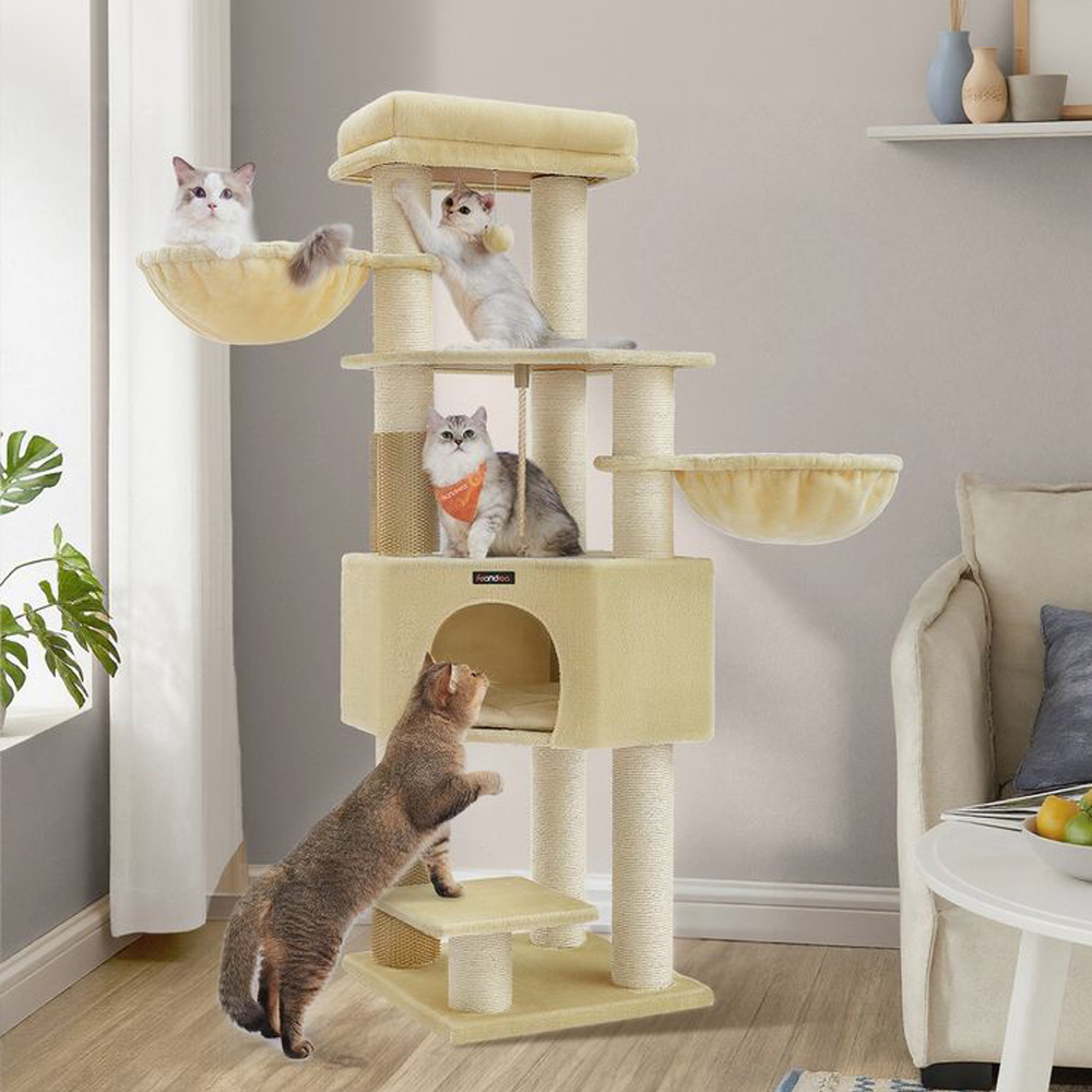 Kraapimispost soojade tekkidega, kassipuu