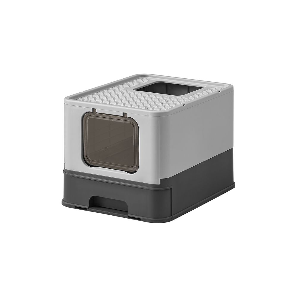 Kassiliivakast kaane ja 2 avaga, kassidele kaaluga kuni 15 kg