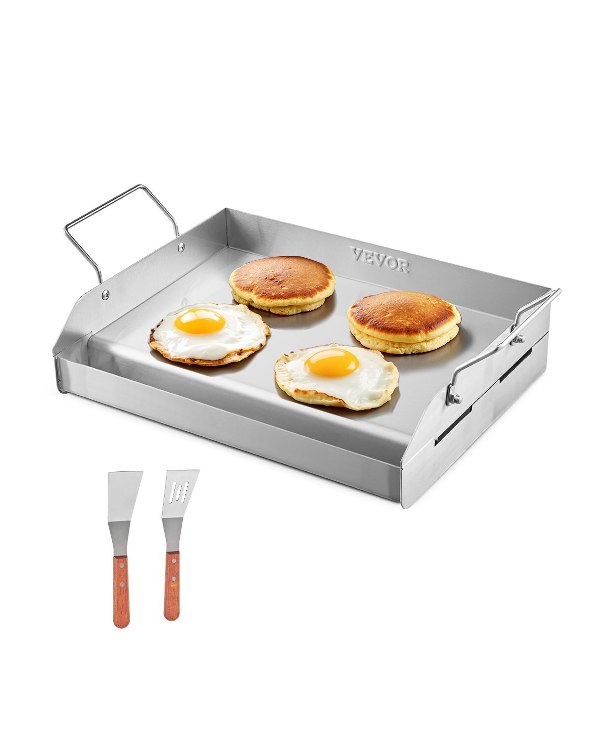 Roostevabast terasest grillpann, 43, gaasigrilli grillimiseks