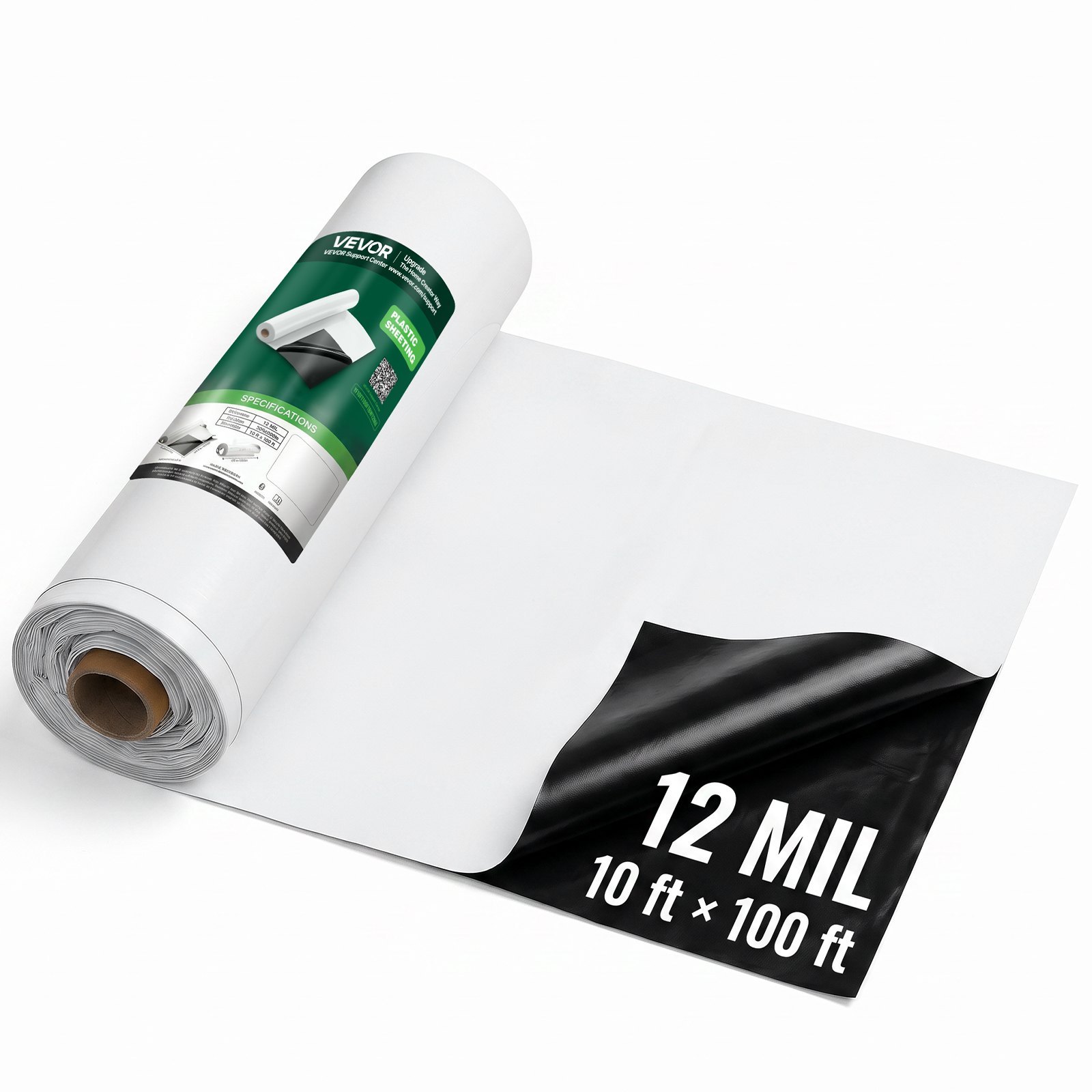 0,3 mm plastkile 3,05 x 30,48 m vastupidav polüetüleenrull