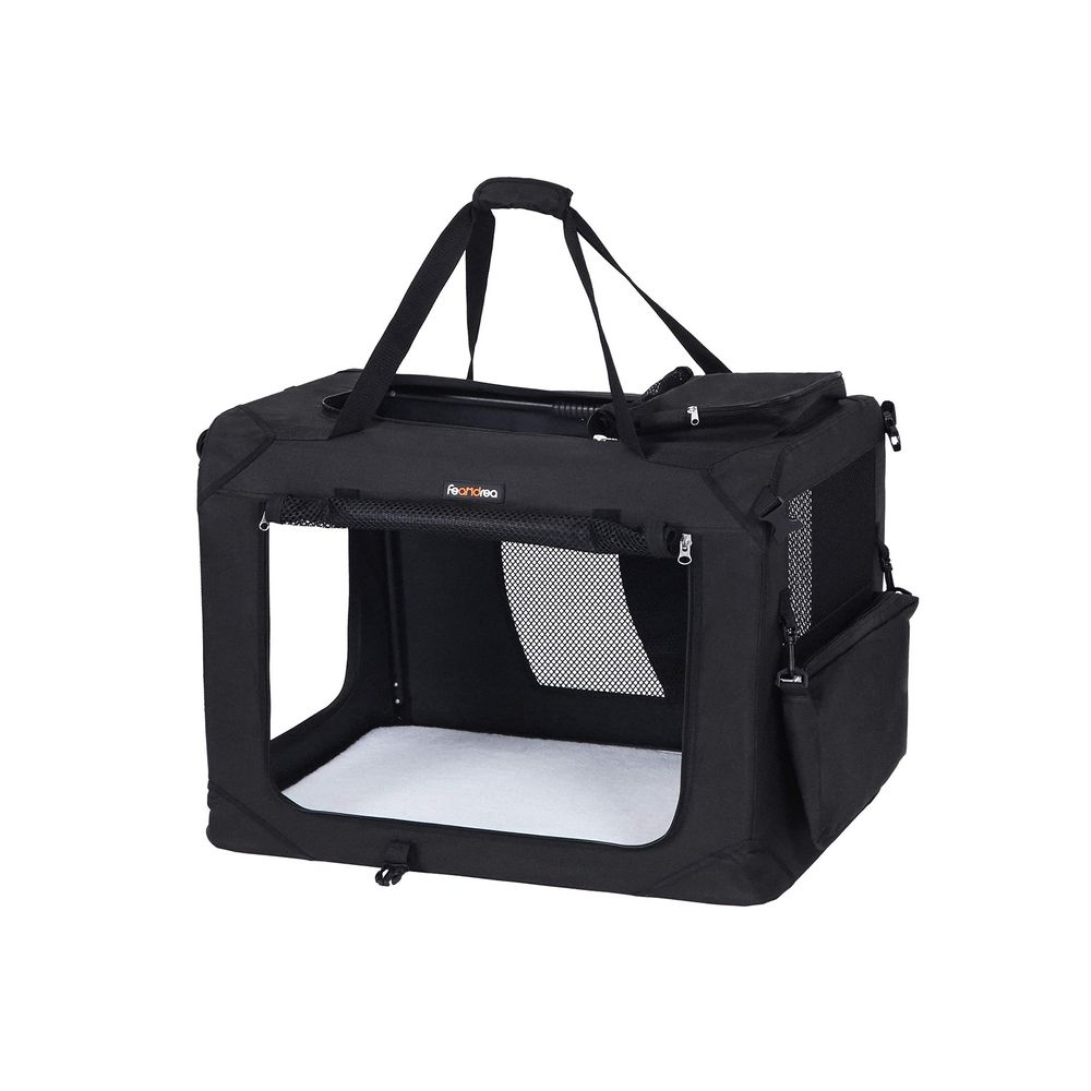 Kokkupandav lemmiklooma transpordikott, Oxfordi kangast, XXL, 91 x 63 x 63 cm