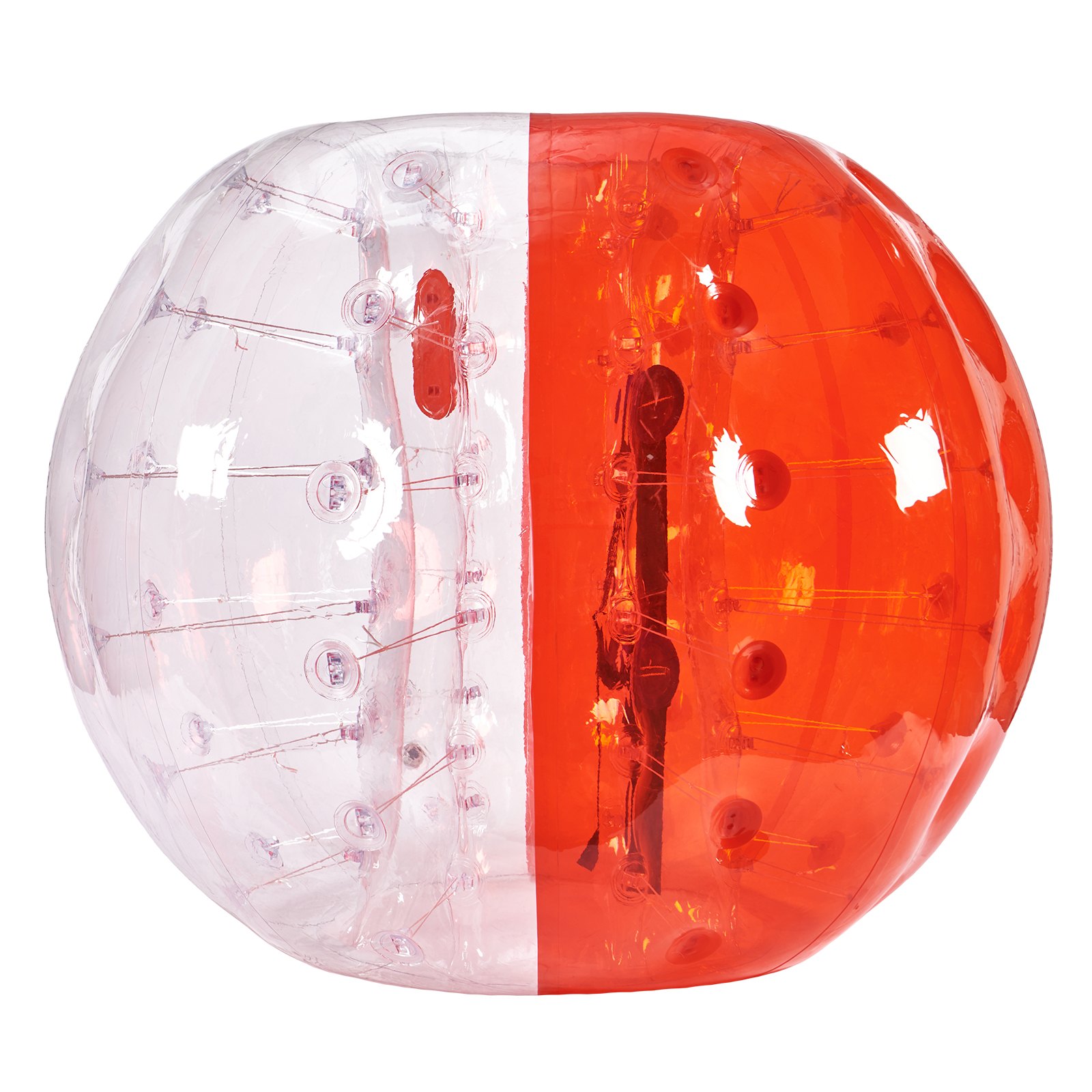 Täispuhutav põrkerõngas (1,5 m), 1 tk, Sumo Zorb pall meeskondlikuks mänguks õues, läbipaistev PVC