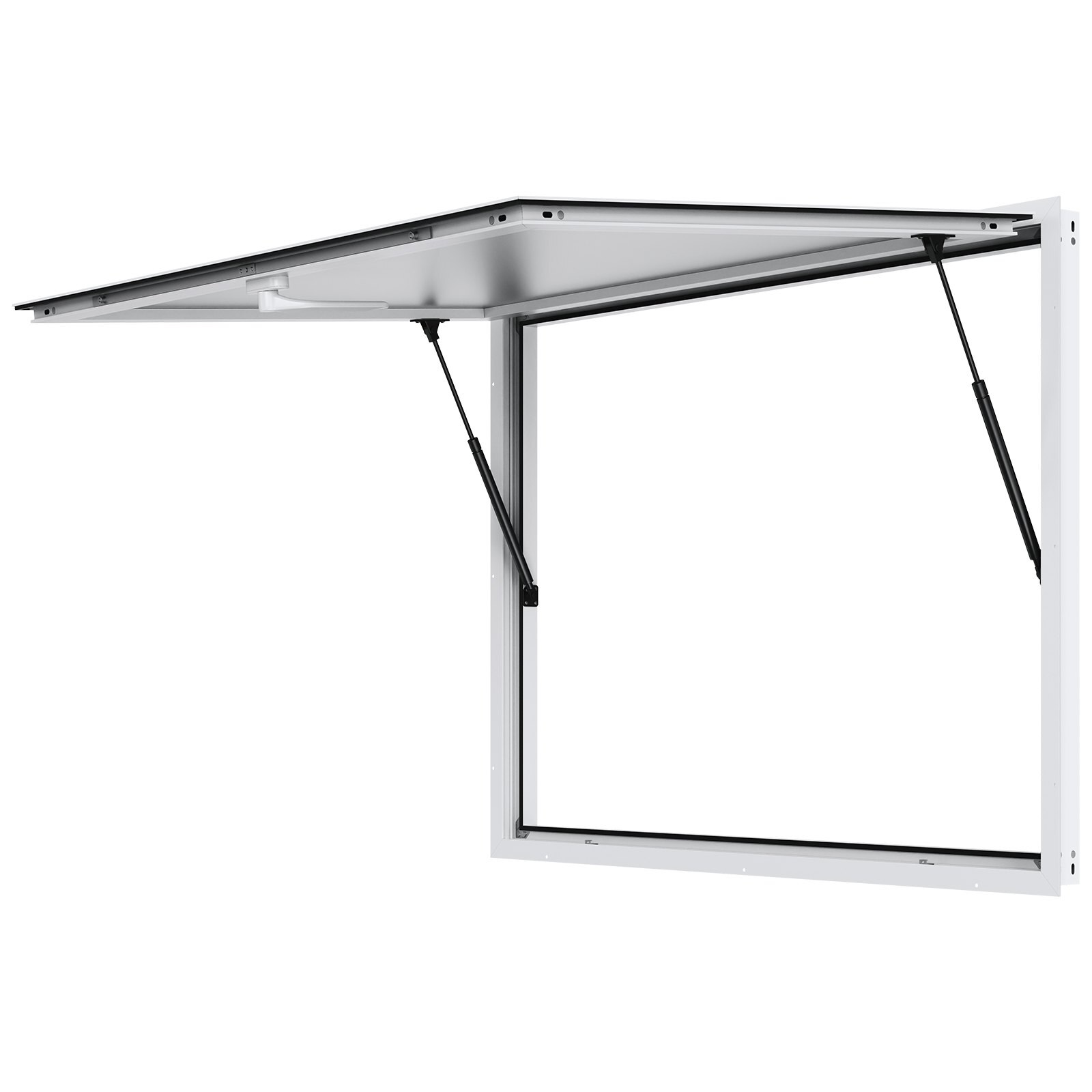 Toidukäru teenindusaken, 1,2 m x 91,4 cm alumiiniumisulamist toidukäru teenindusaken